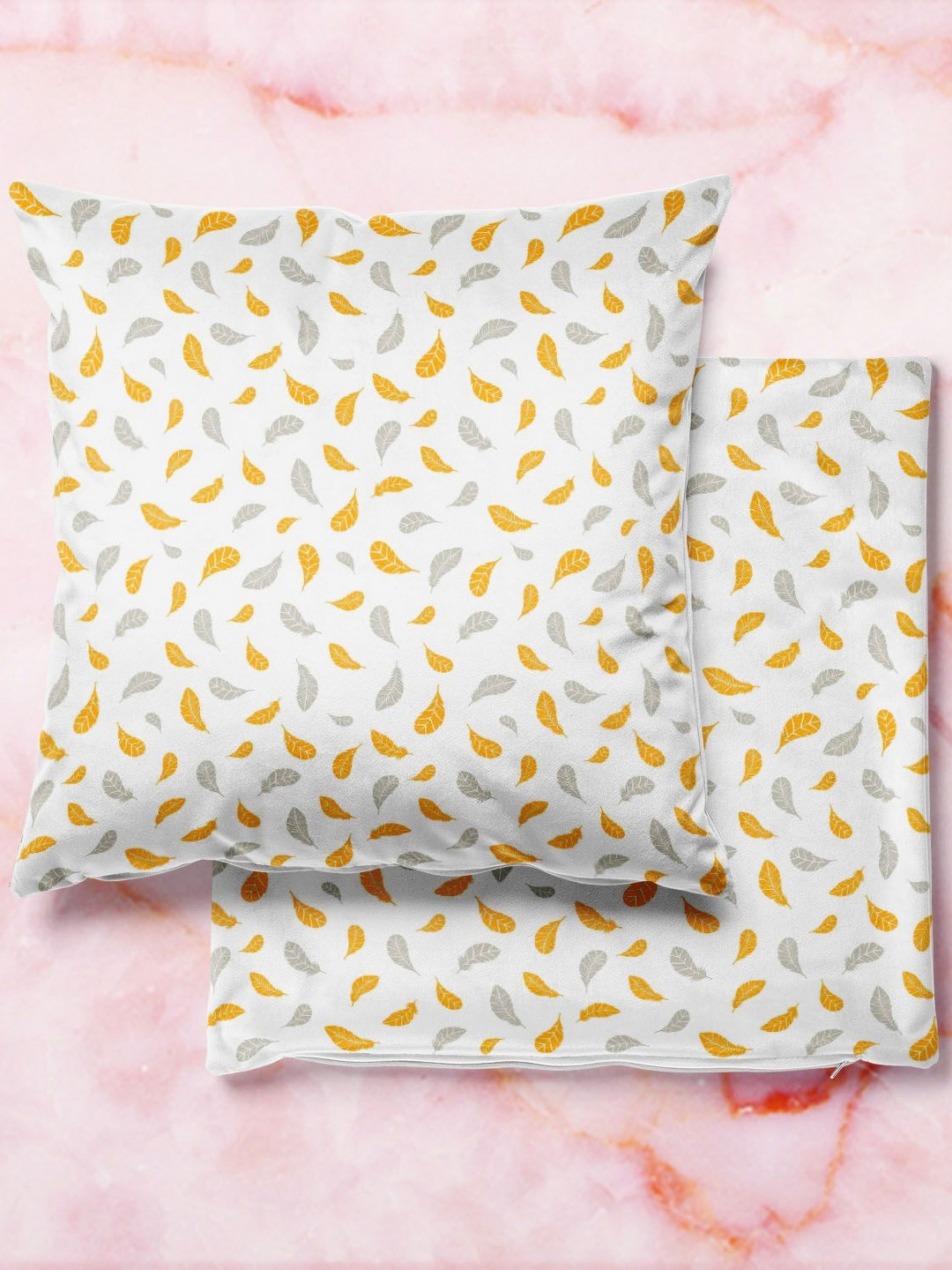 

ArtzFolio Multicoloured Set of 2 Square Cushion Covers, Multi