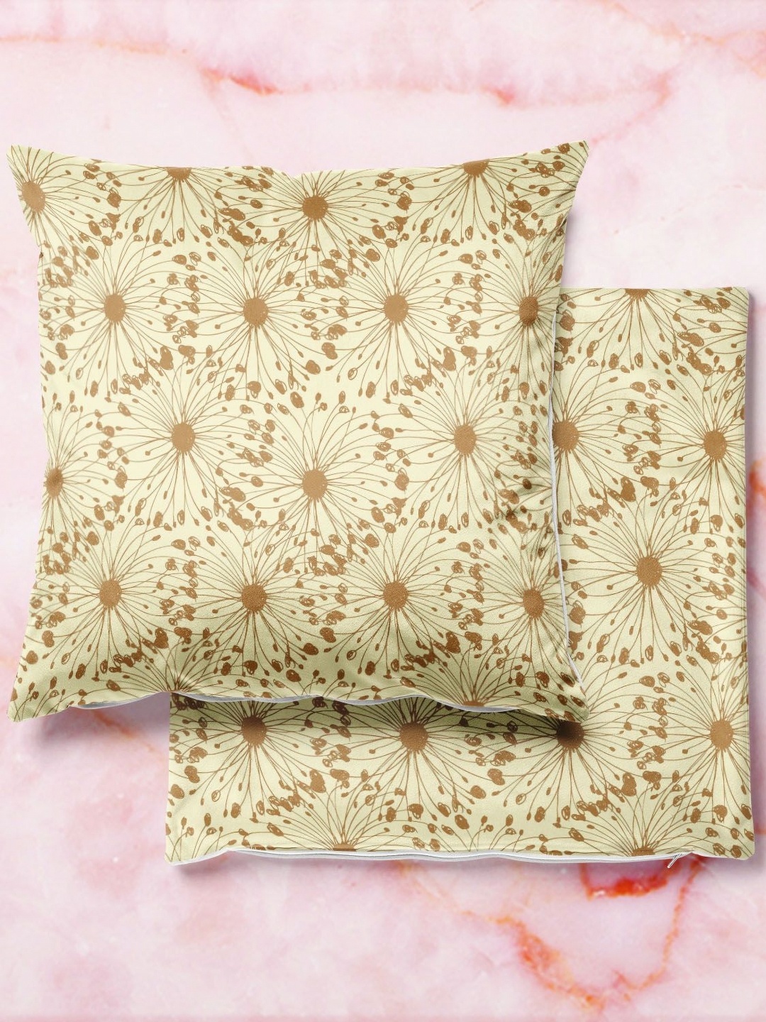 

ArtzFolio Multicoloured Set of 2 Square Cushion Covers, Multi