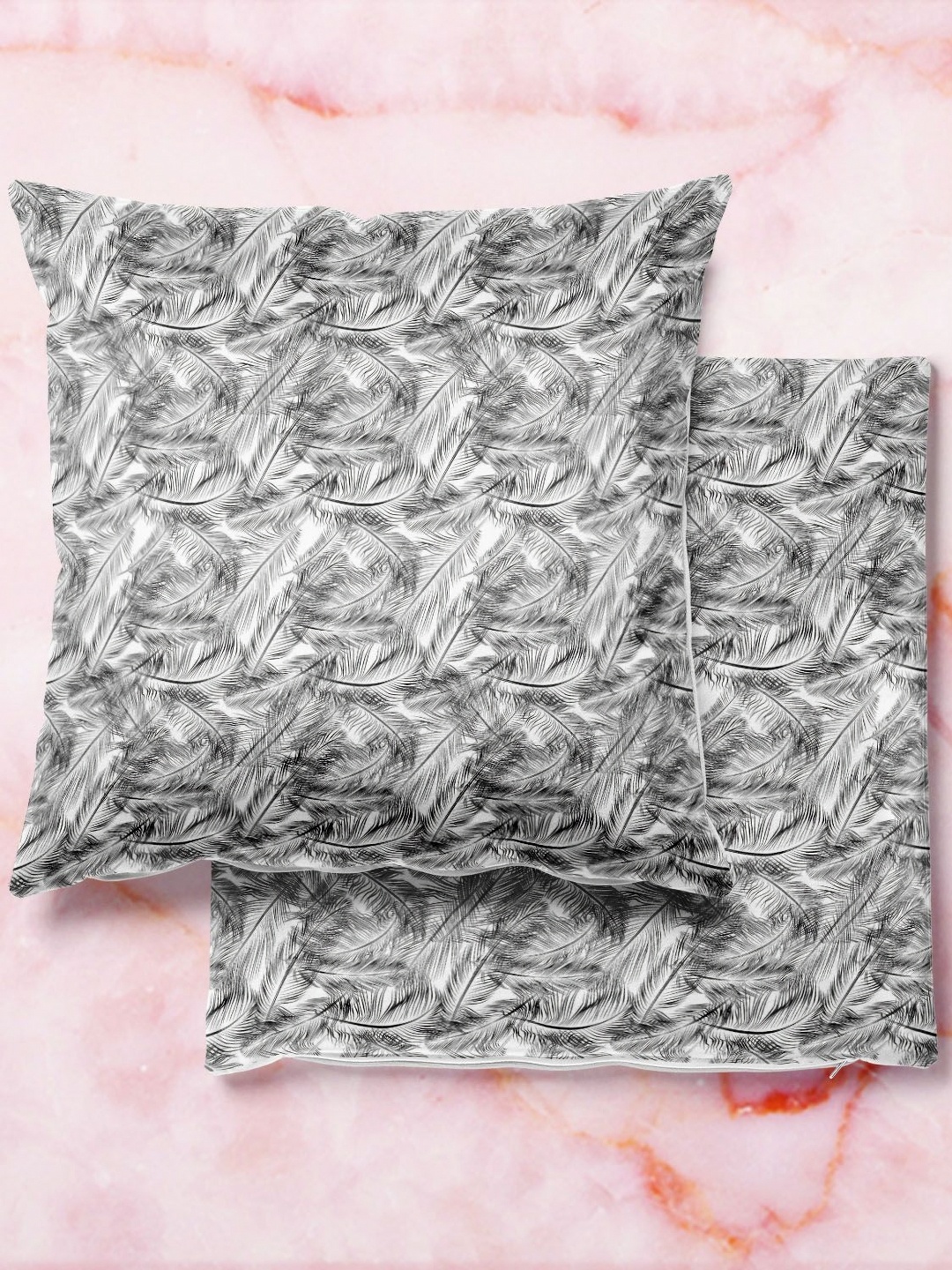 

ArtzFolio Multicoloured Set of 2 Square Cushion Covers, Multi