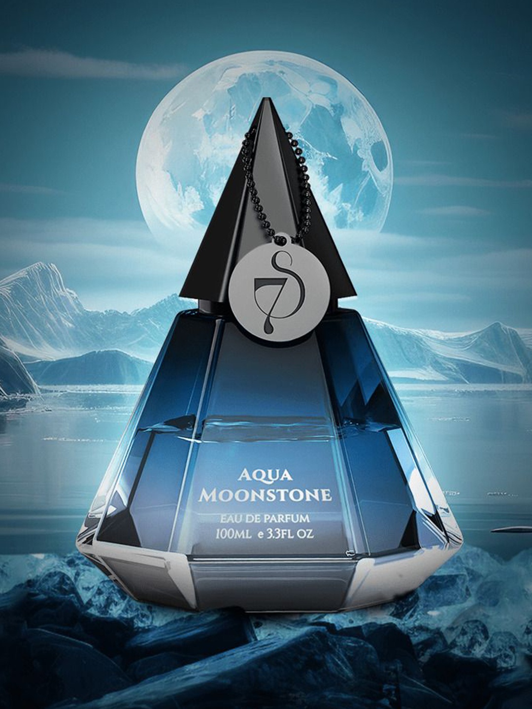 

7S Aqua Moonstone Eau de Parfum - 100 ml, Blue