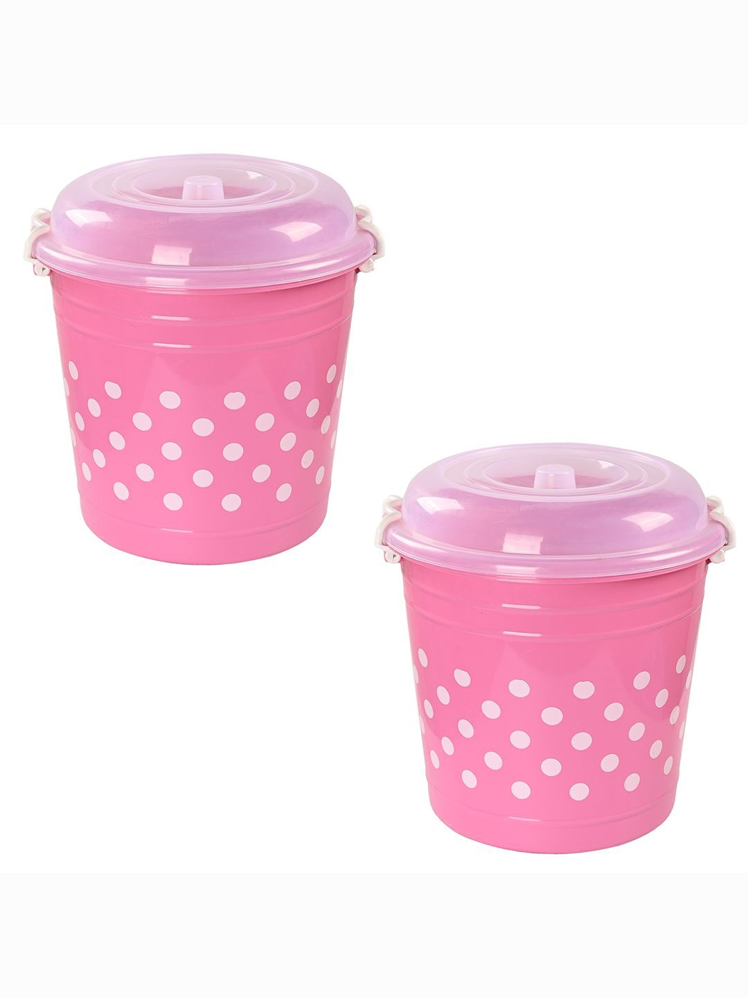 

Kuber Industries Set of 2 Unisex Pink Container