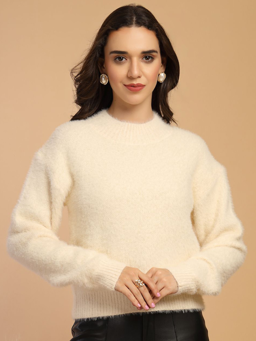 

Gipsy Women Pullover Sweater, Off white