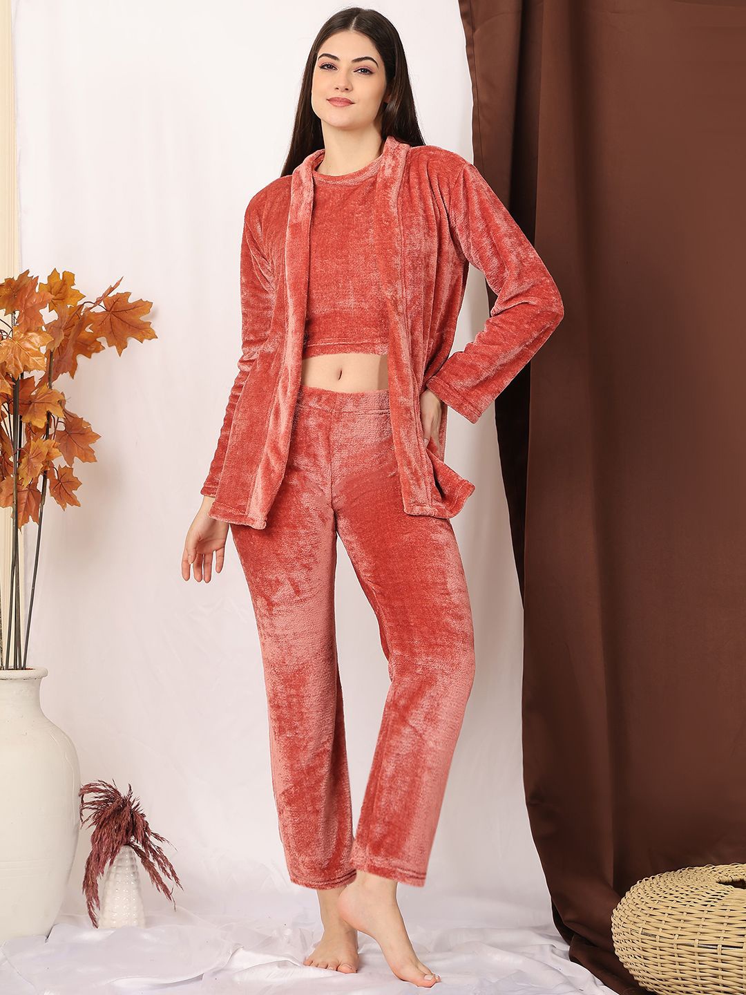 

NEUDIS Women Night suit, Rust