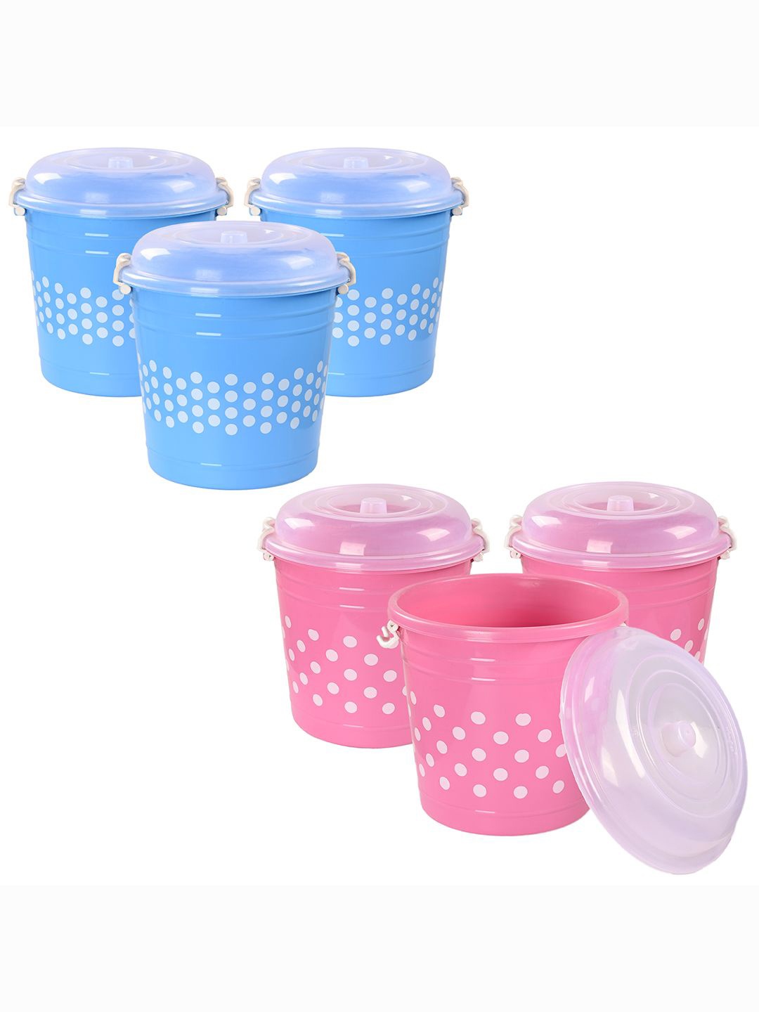 

Kuber Industries Set of 6 Unisex Blue Container