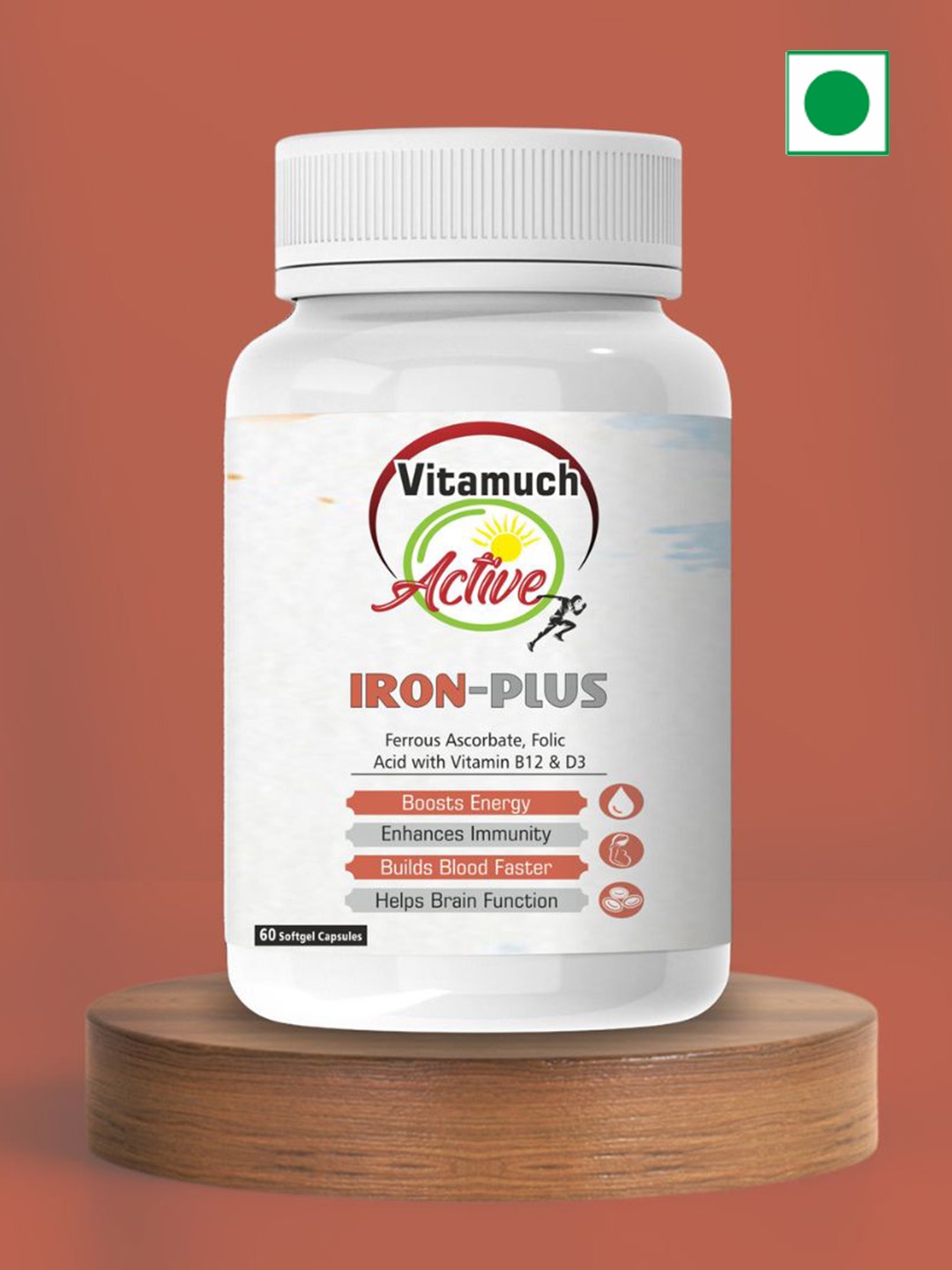 

Vitamuch Ironplus Capsules - 60 N, Na