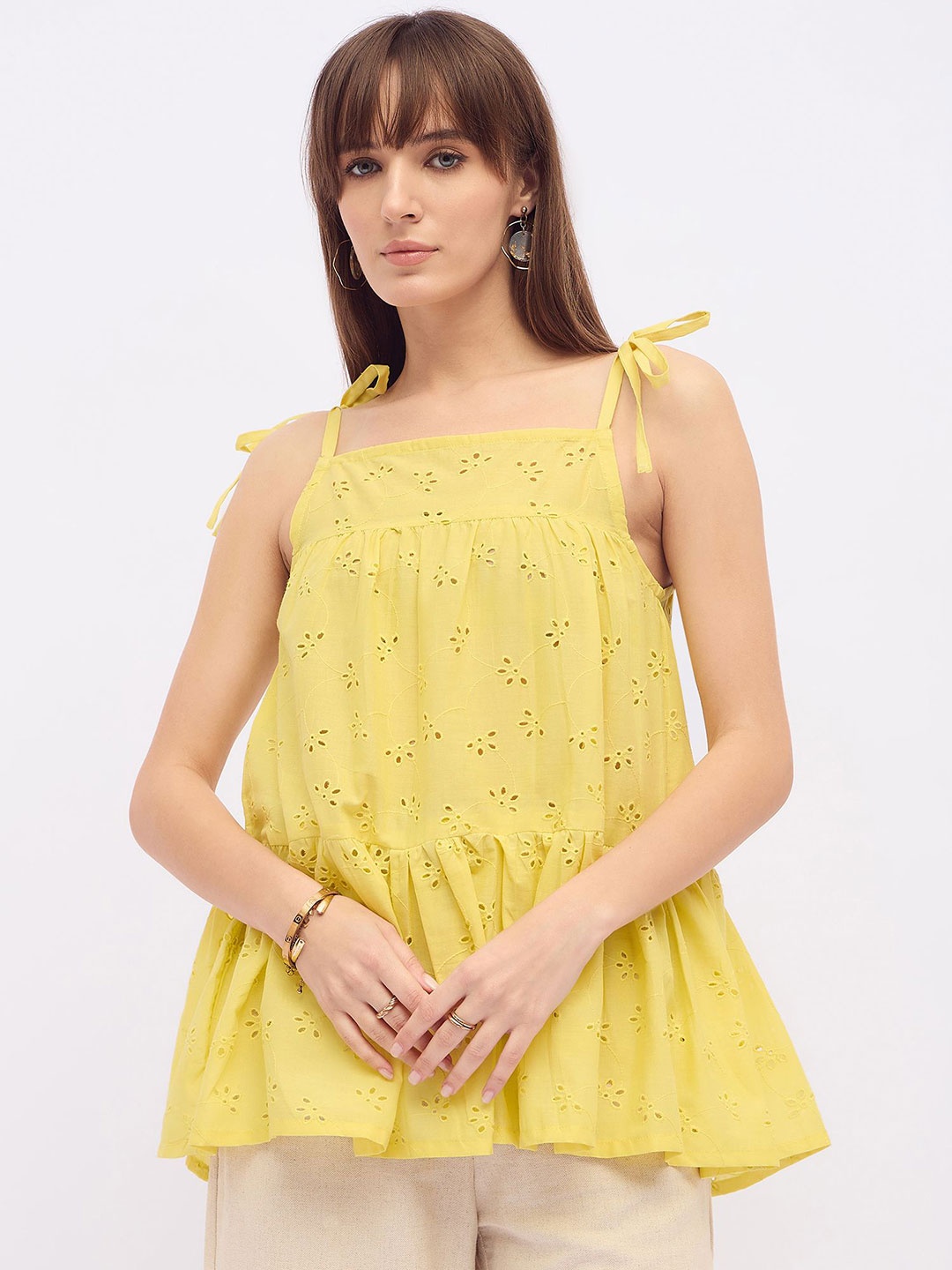 

DressBerry Cotton Top, Yellow