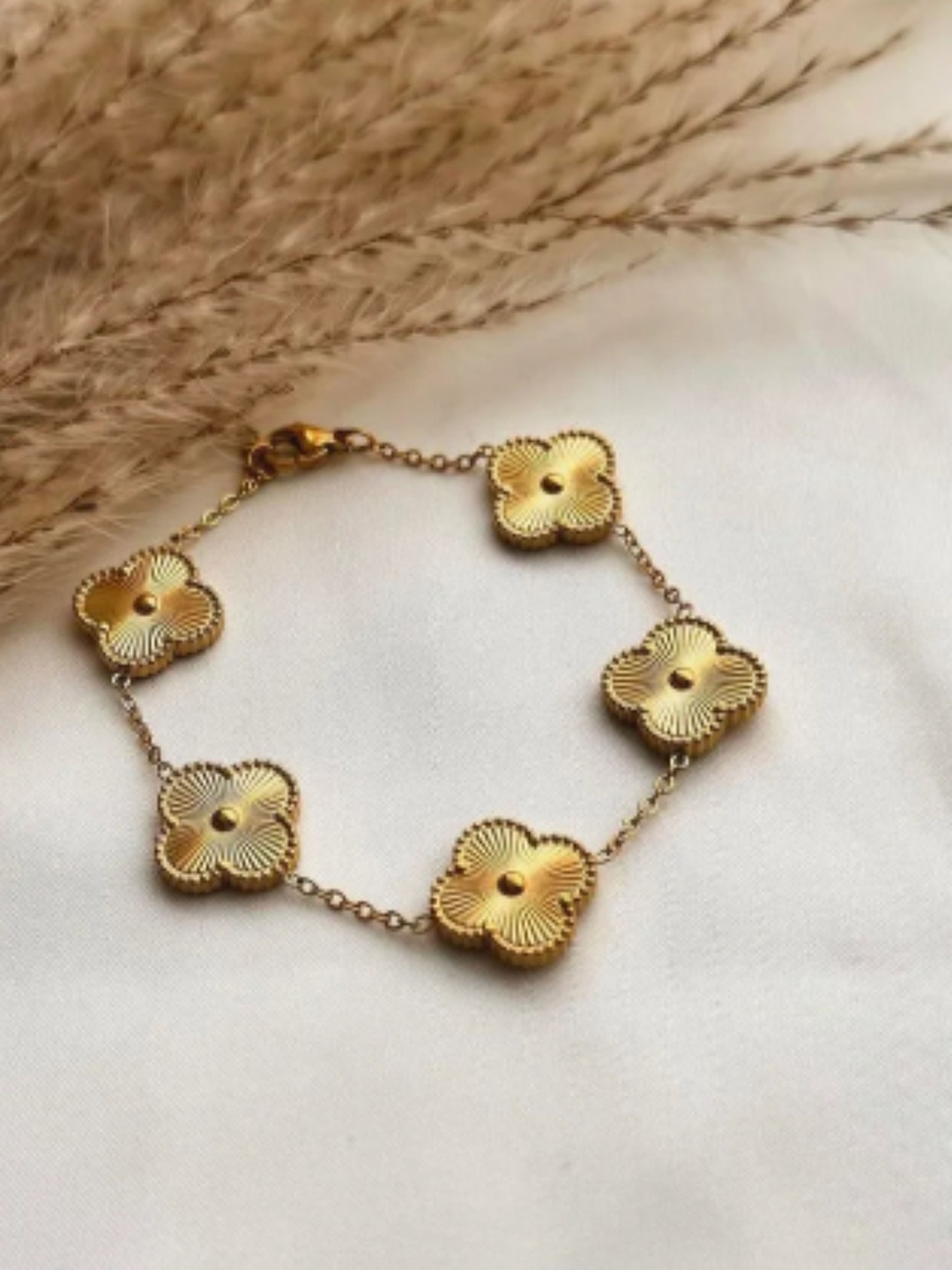 

SUBHAGALANKAR Women Gold-Plated Wraparound Bracelet