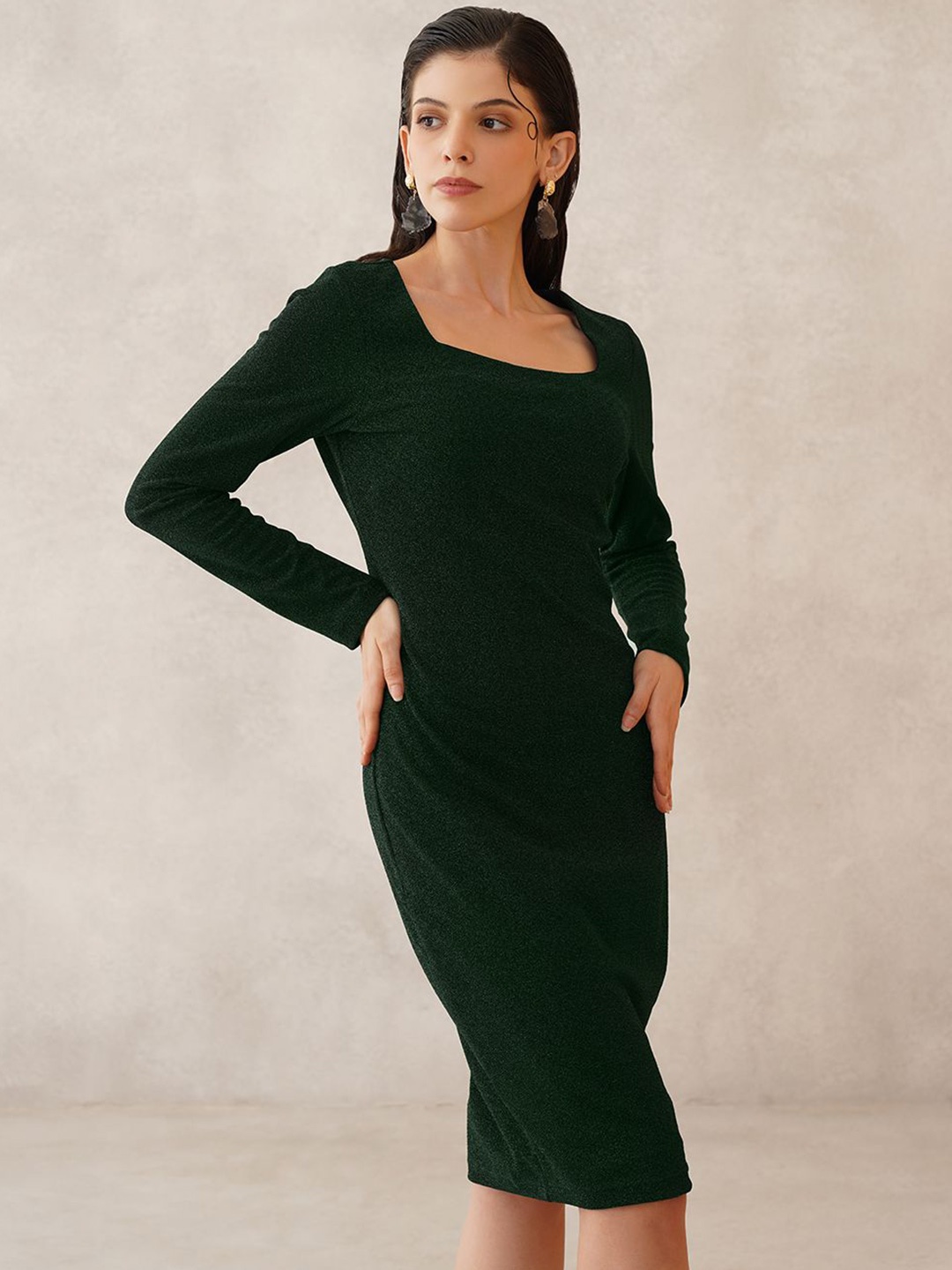 

Beatnik Sheath Dress, Green