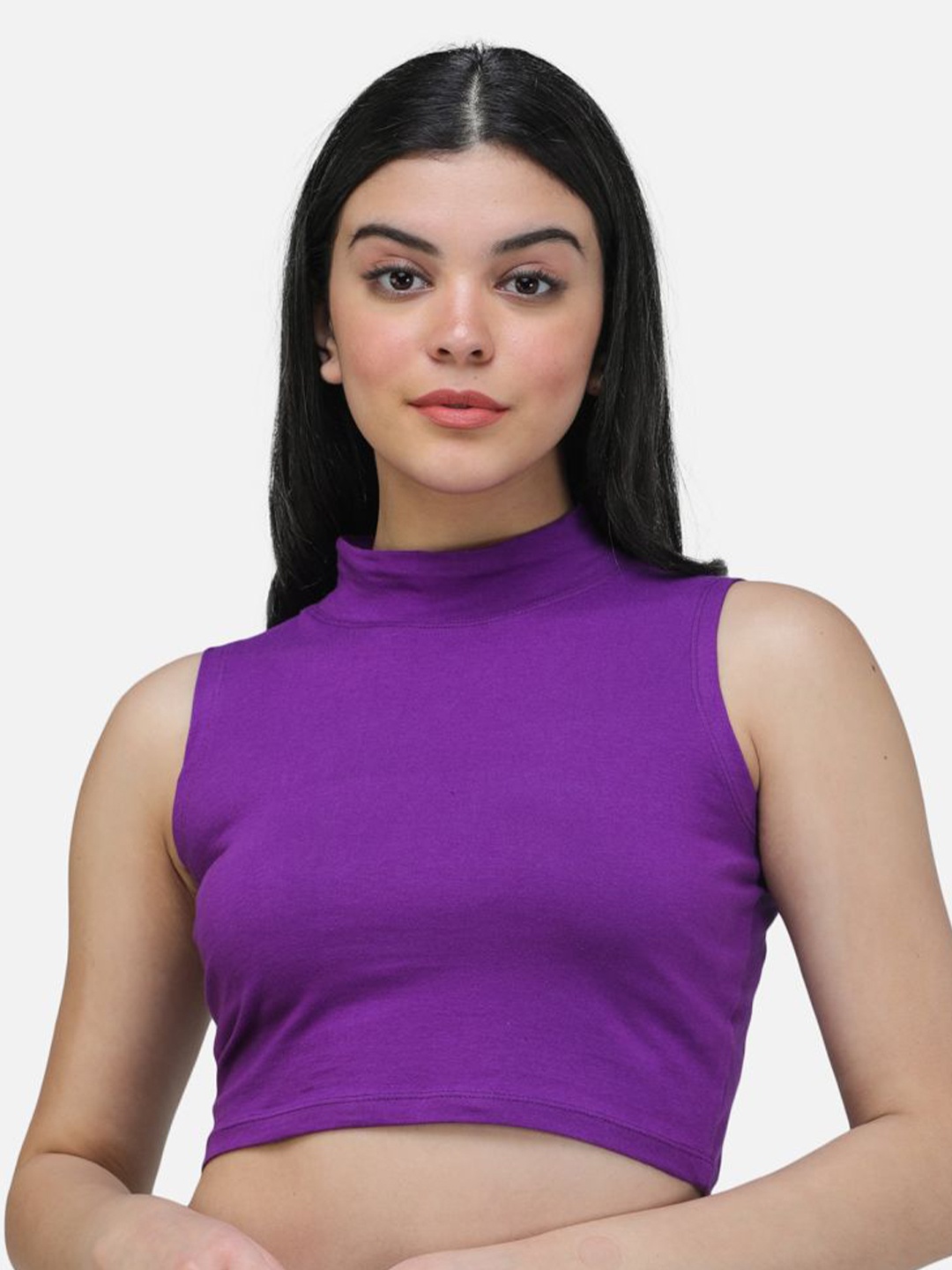 

BAESD Crop Top, Purple