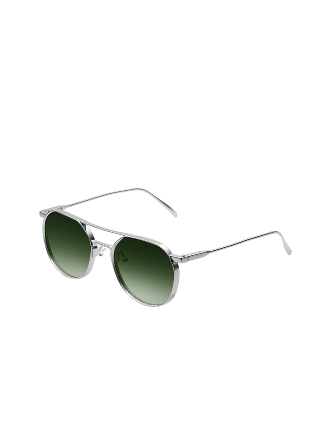 

SAM & MARSHALL Unisex Aviator Sunglasses with UV Protected Lens, Olive