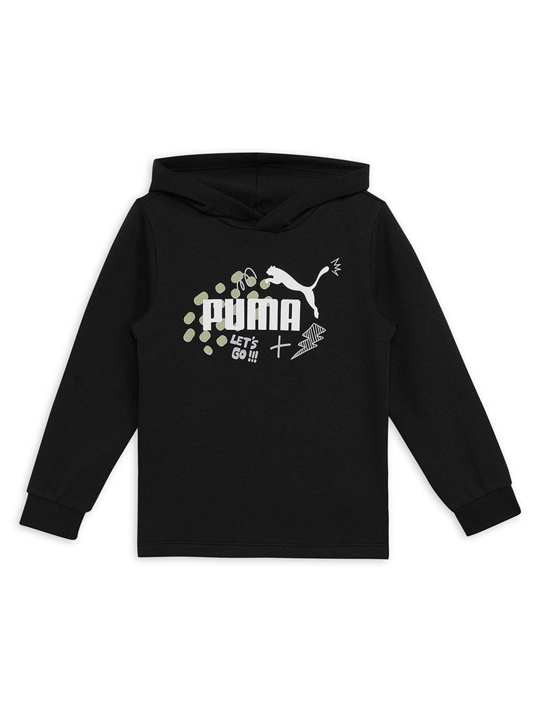 

Puma Infants Graphic Printed Hoodie, Black