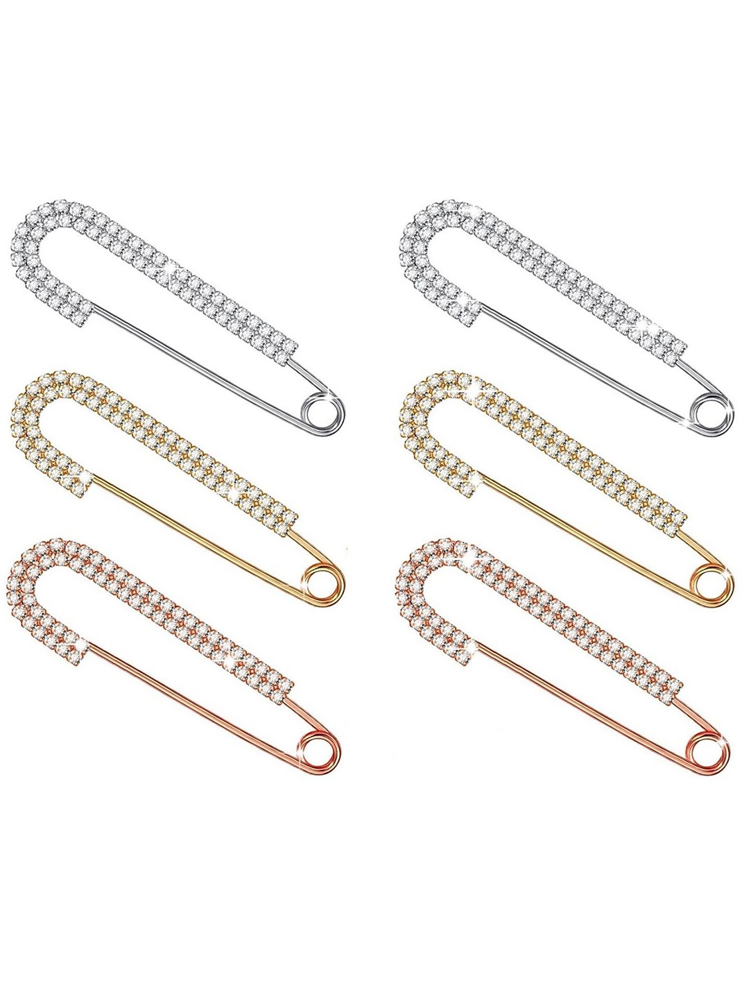 

VAMA Women Brooch, Gold