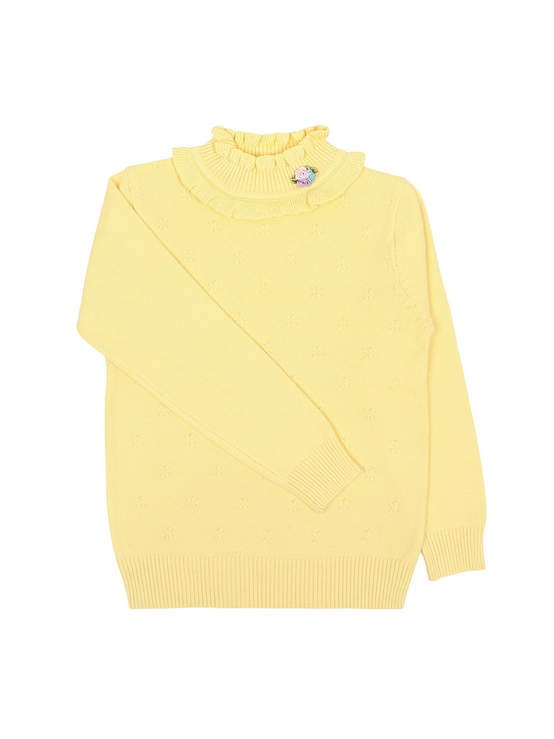 

KNITCO Girls Pullover, Yellow