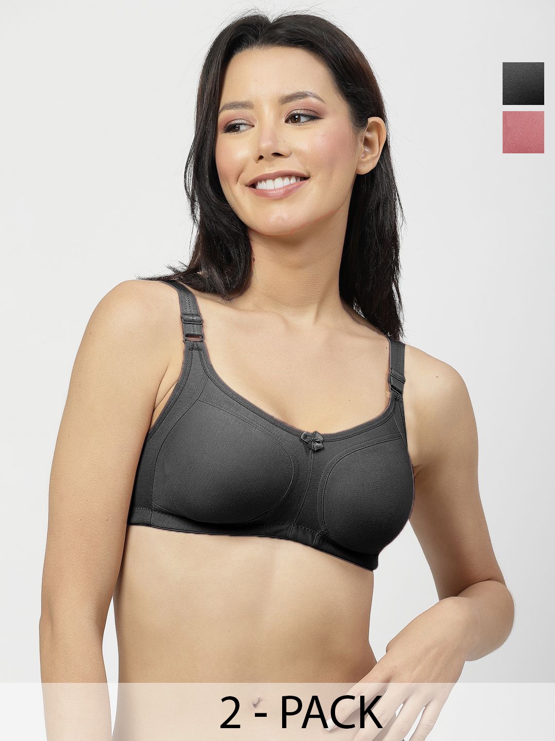

SHYAM SONS FLAIR Bra Full Coverage, Black