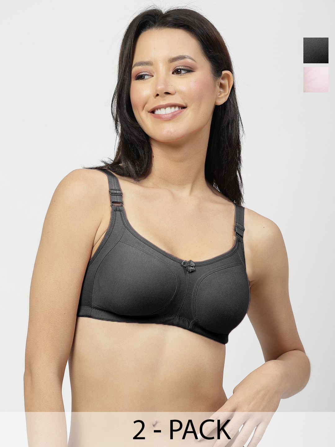 

SHYAM SONS FLAIR Bra Full Coverage, Black