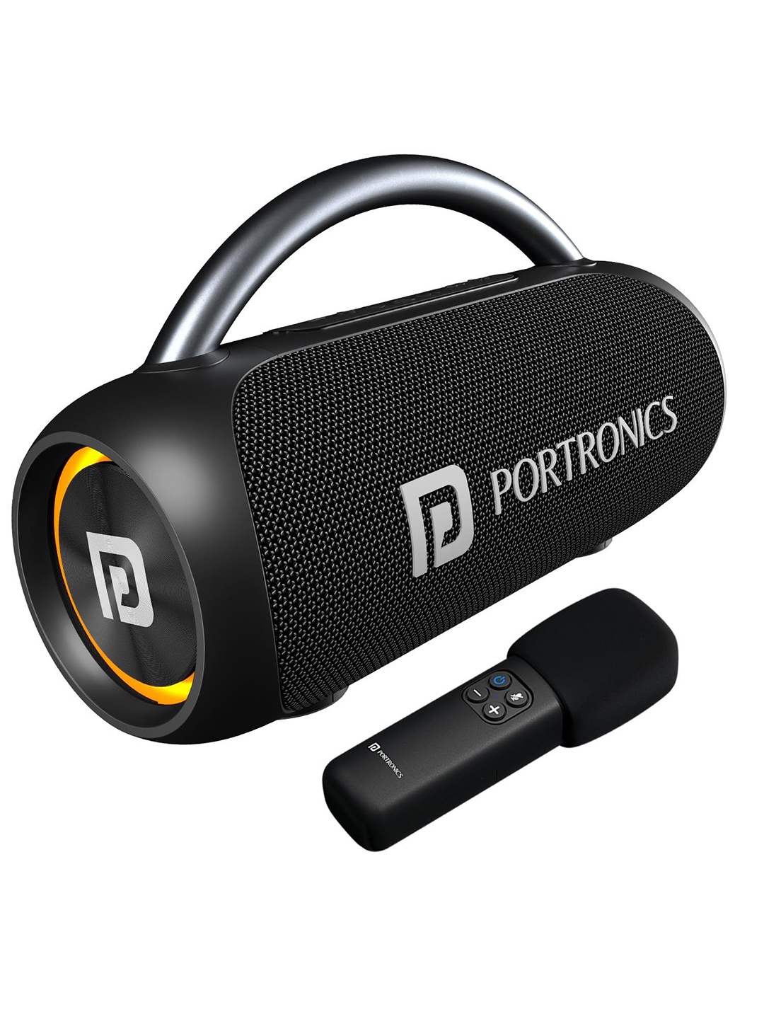 

Portronics Radiant 30W Wireless Bluetooth Portable Speaker, Black