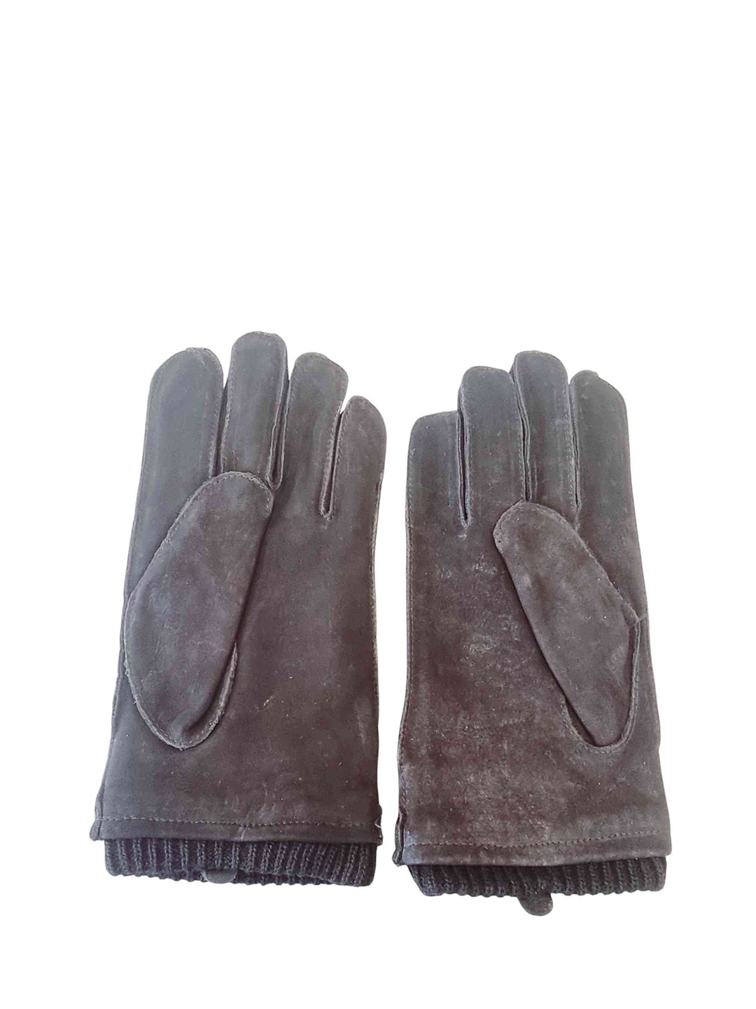 

Ultimo Men Leather Winter Gloves, Black