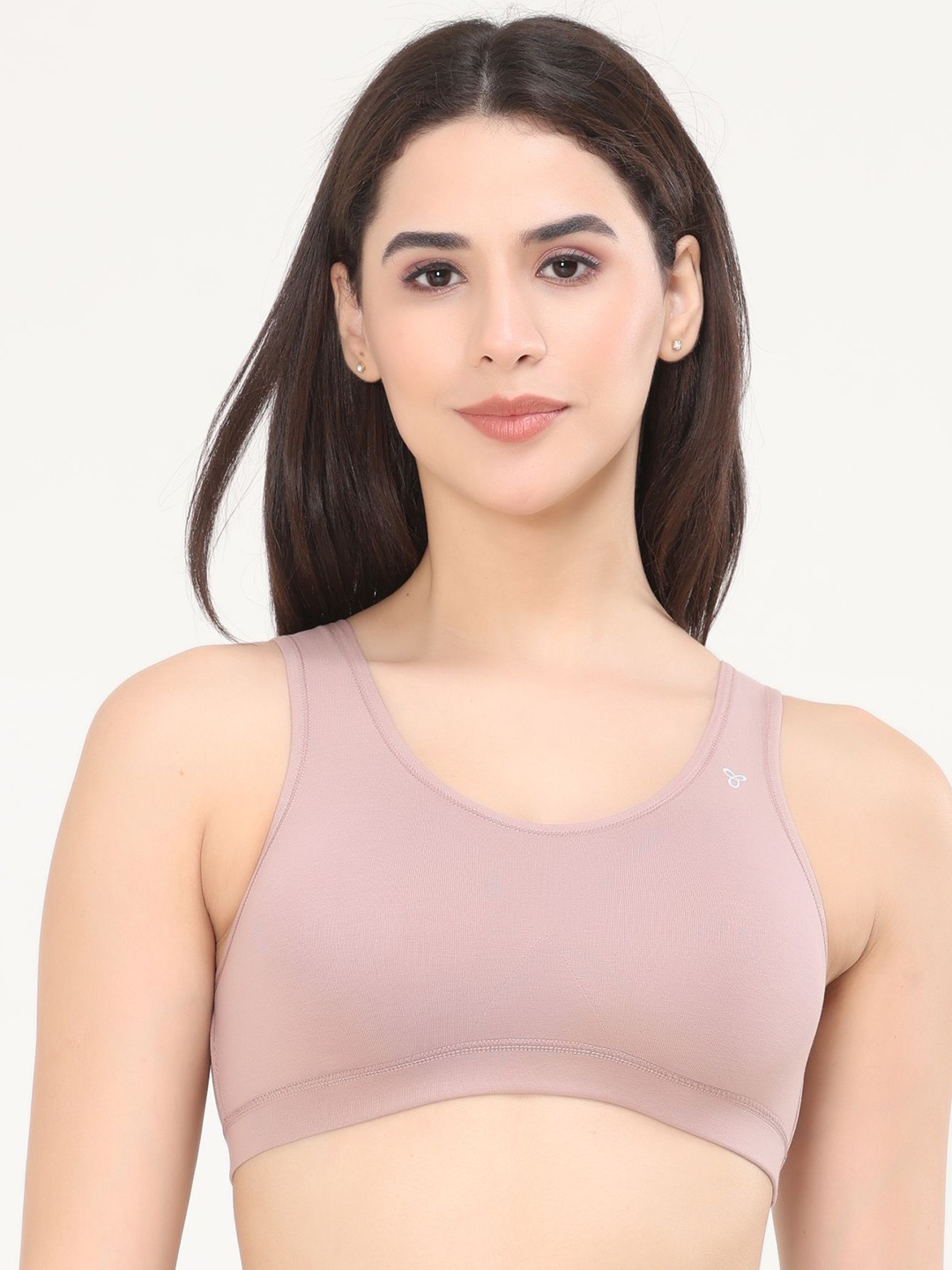 

Vismay Full Coverage Sports Bra, Beige