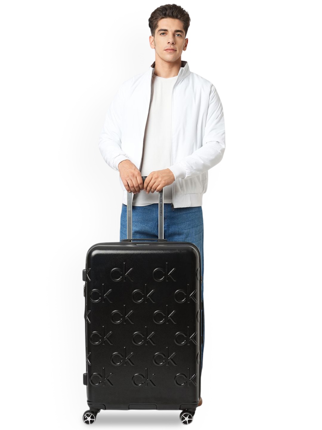 

Calvin Klein INSIGNIA Range Black 28" Large Hard Trolley Bag