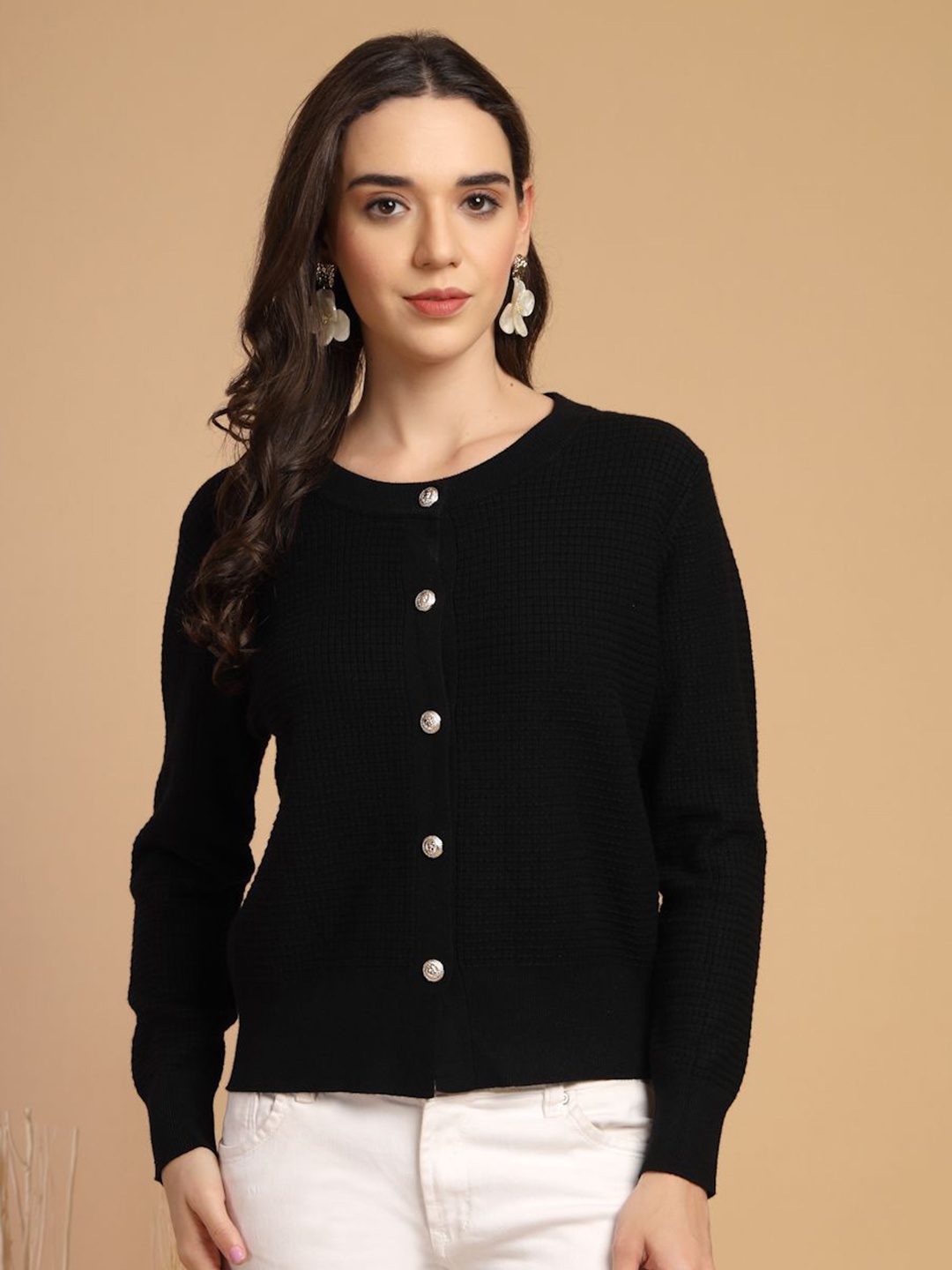 

Gipsy Women Long Sleeves Cardigan, Black