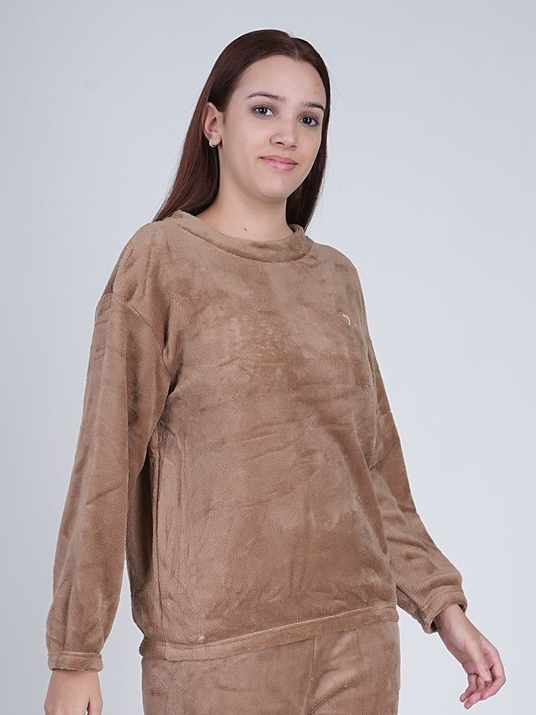 

Aartej Women Sweatshirt, Brown