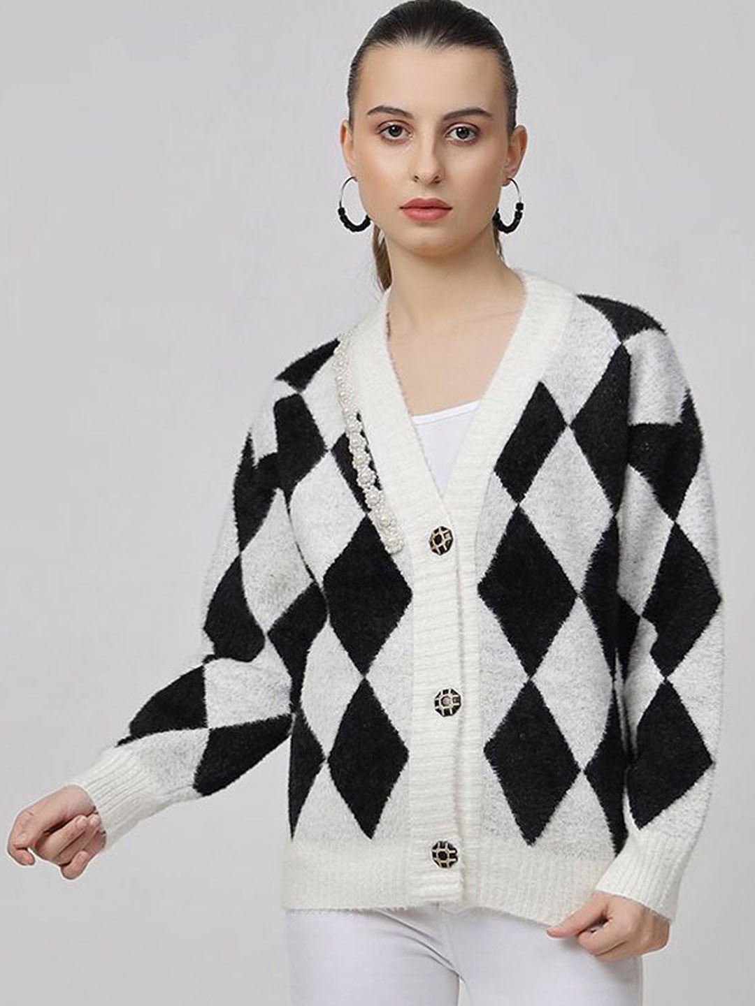 

Ziva Fashion Women Woolen Coat, White