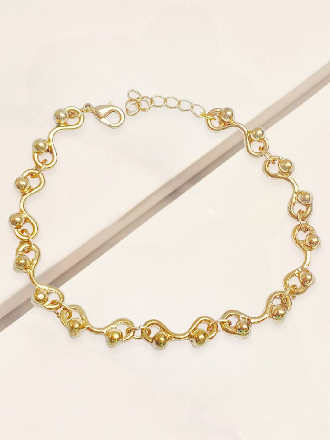 

OOMPH Women Link Bracelet, Gold