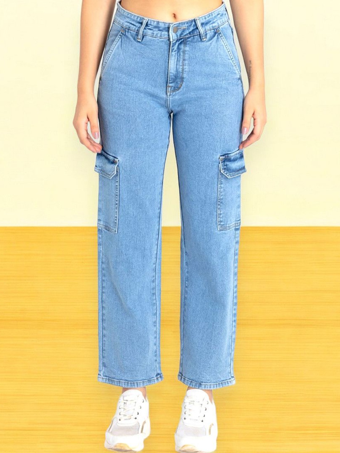 

Perfect Outlet Women High-Rise Stretchable Jeans, Blue