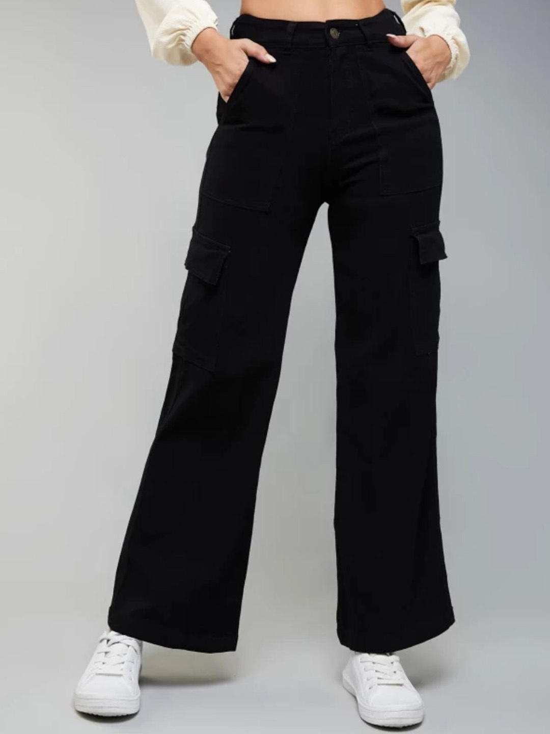 

Perfect Outlet Women High-Rise Stretchable Jeans, Black