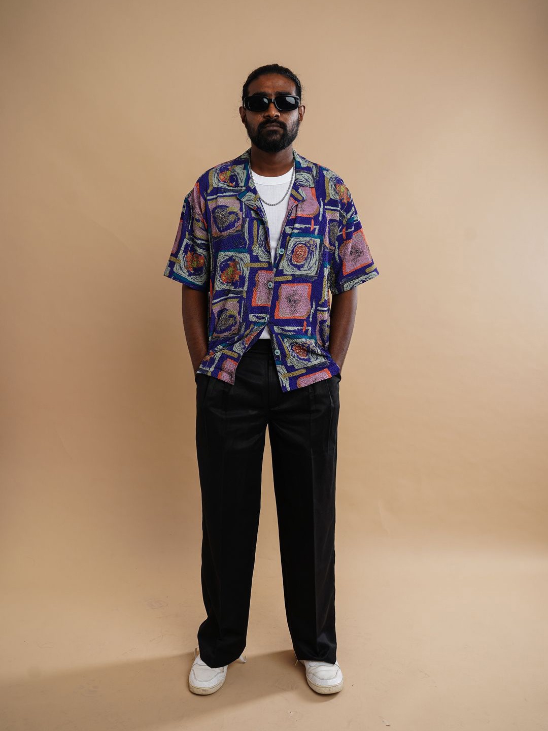 

Big Bunny Men Custom Opaque Printed Casual Shirt, Multi