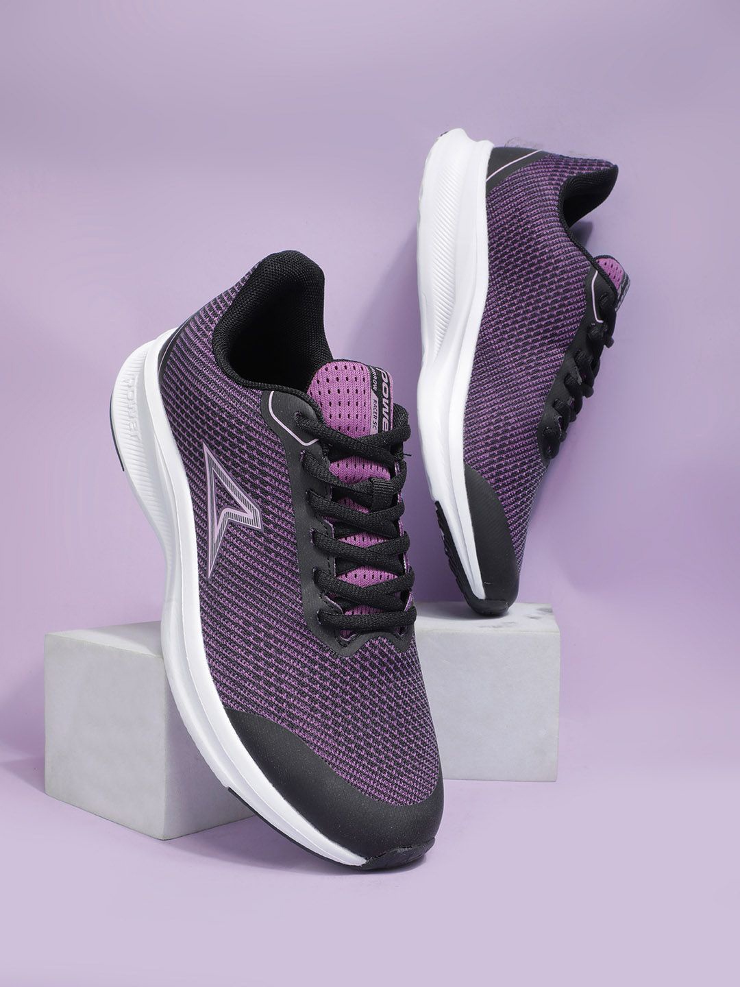 

Power Women Mesh Running Non-Marking Shoes, Purple