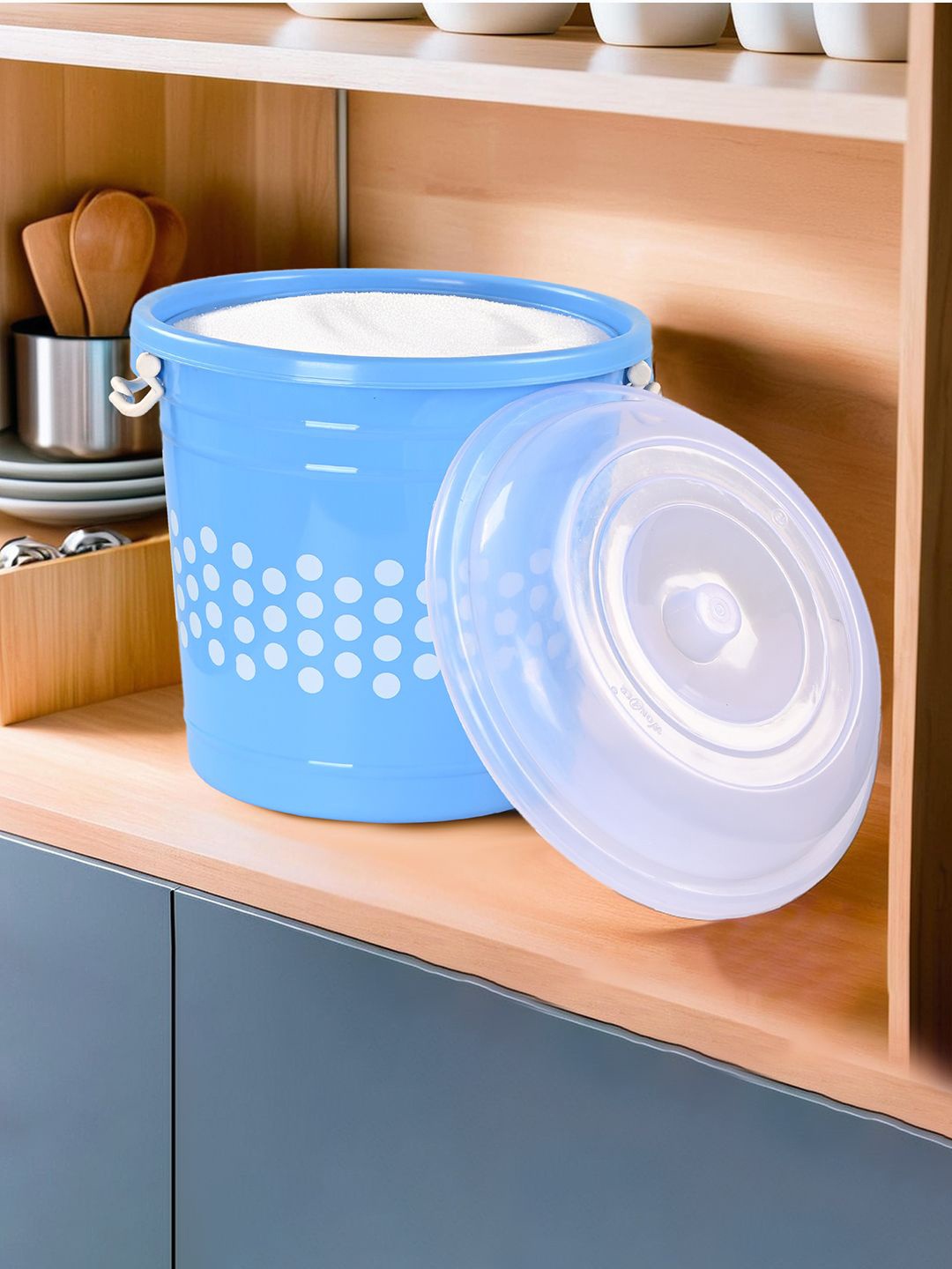 

Kuber Industries Set of 2 Unisex Blue Container