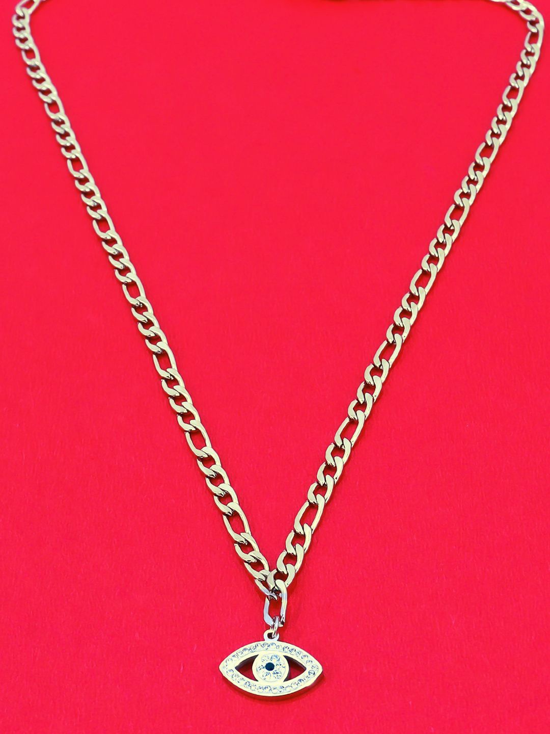 

Krelin Gold Plated CZ Studded Necklace