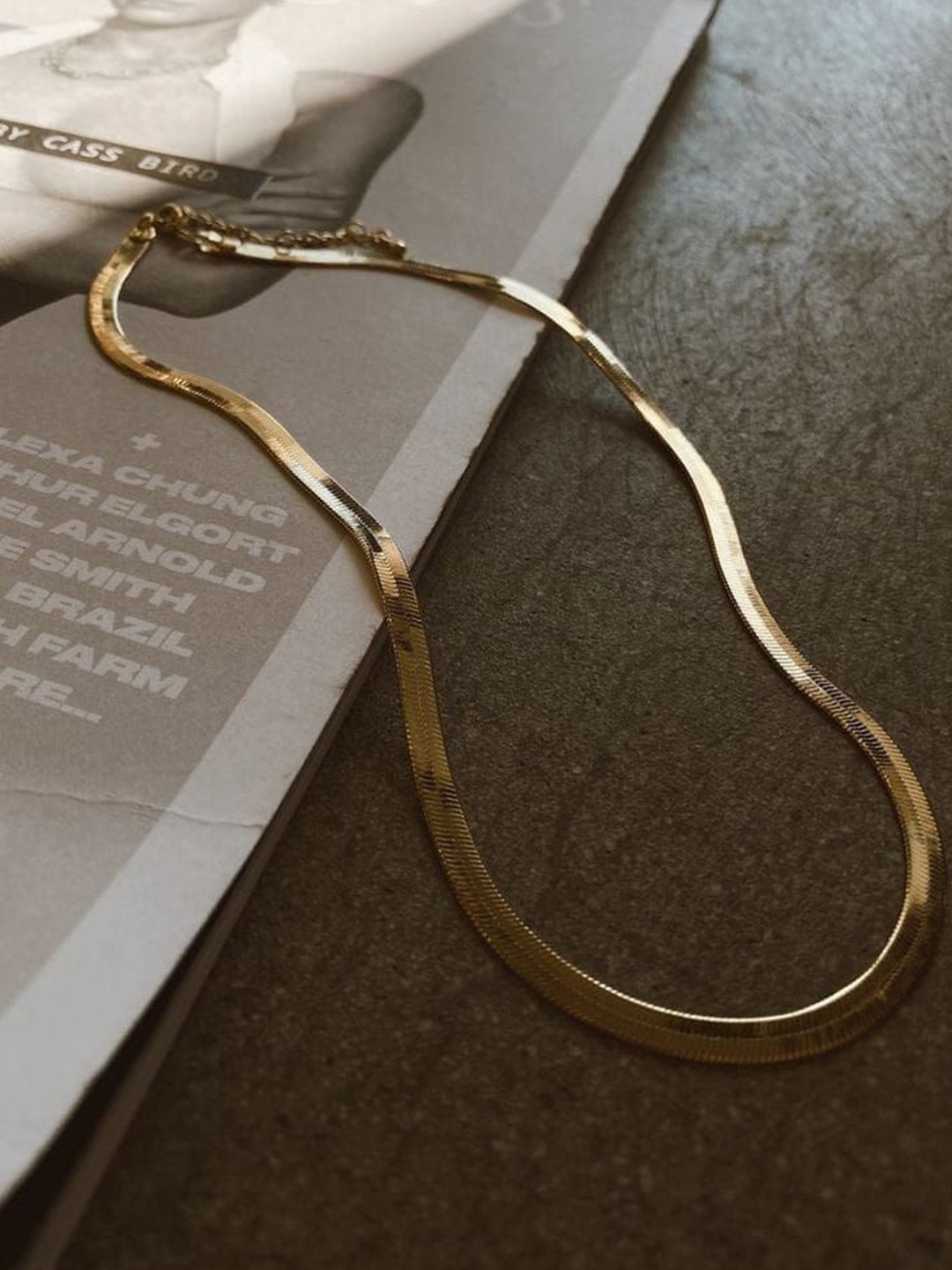 

ANJNI CREATION Gold-Plated Handcrafted Chain