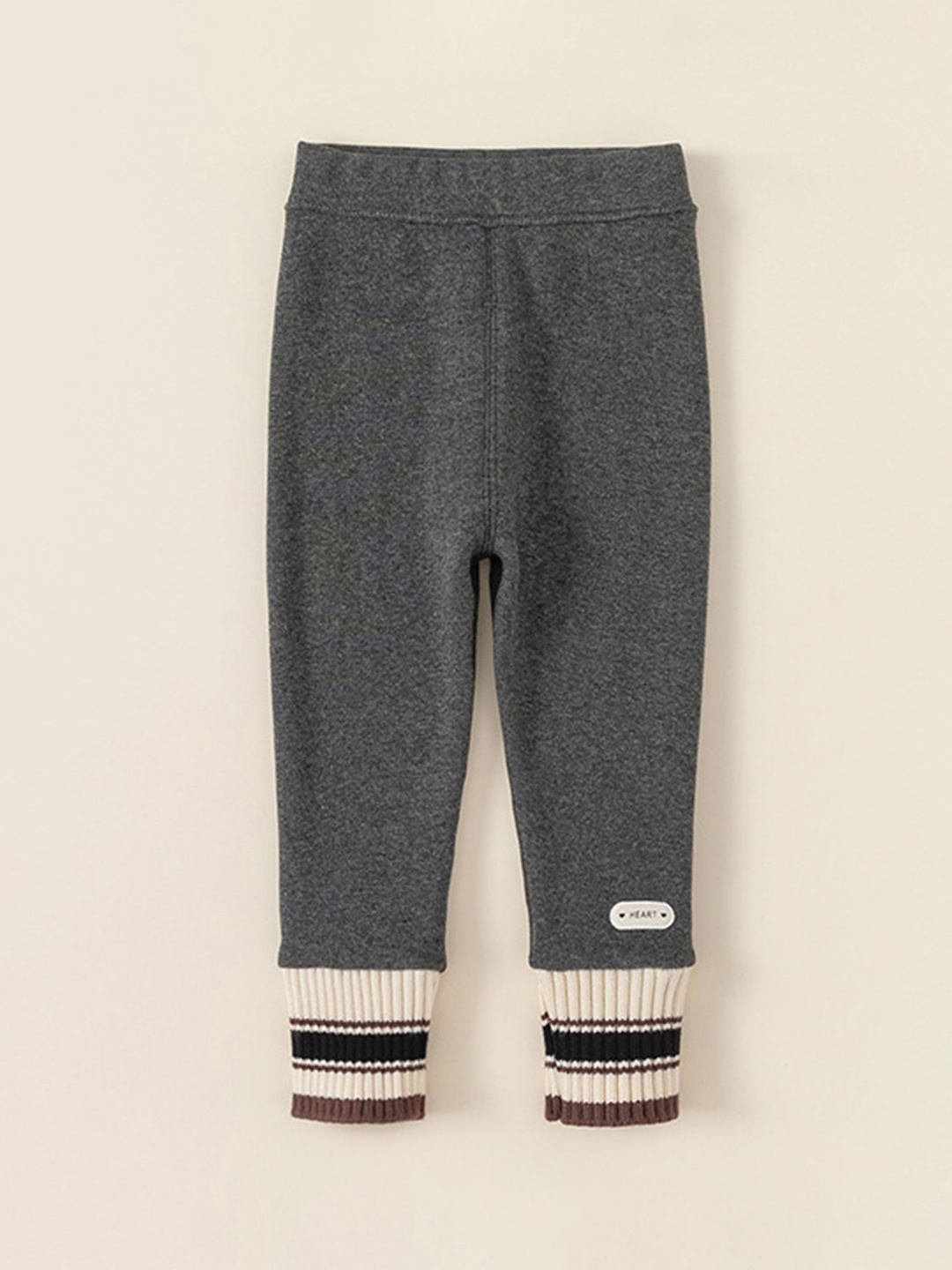 

LULU & SKY Infant Girls Ankle Length Leggings, Grey