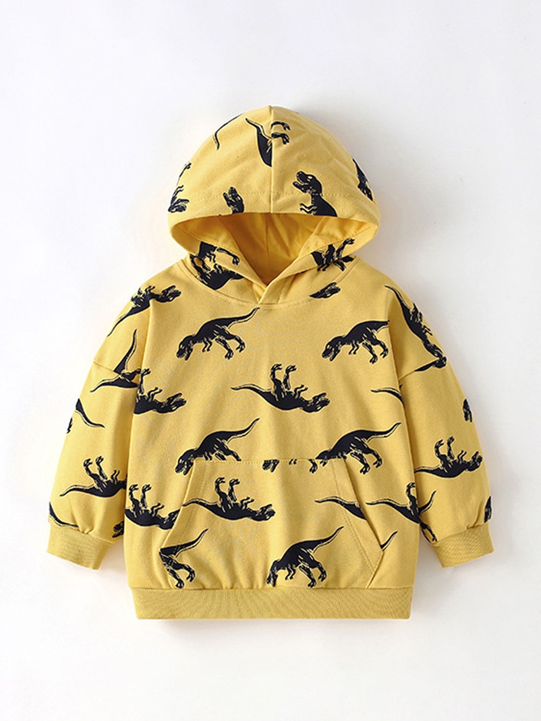

LULU & SKY Boys Printed Sweatshirt, Yellow