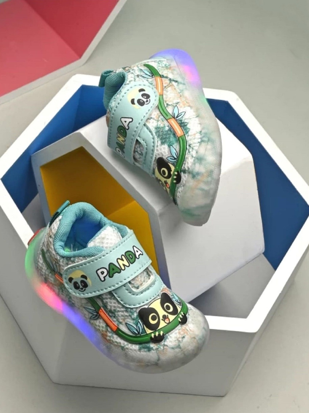 

BAESD Unisex Kids Printed Sneakers, Blue