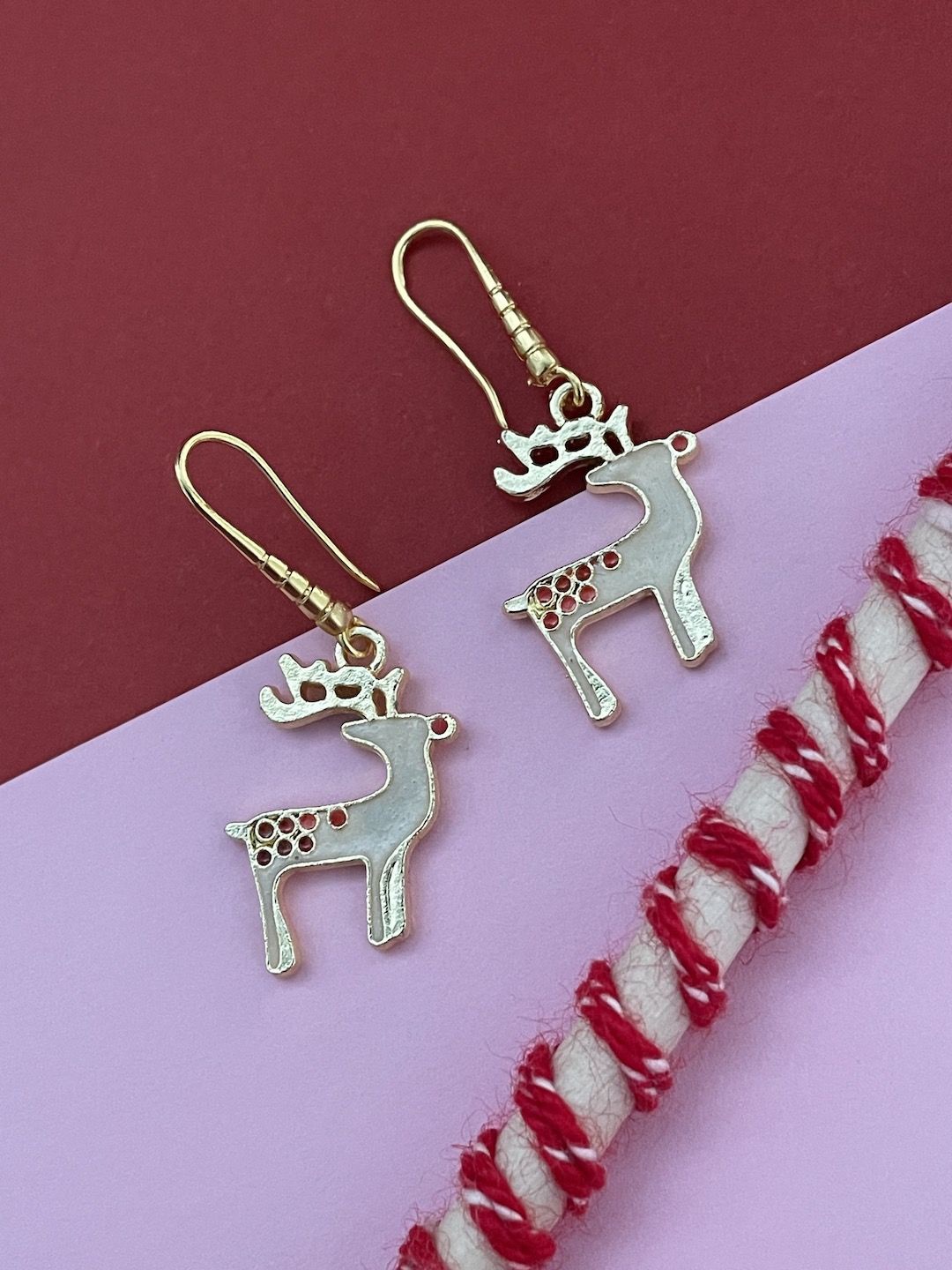

Digital Dress Room Classic Drop Earrings, Gold