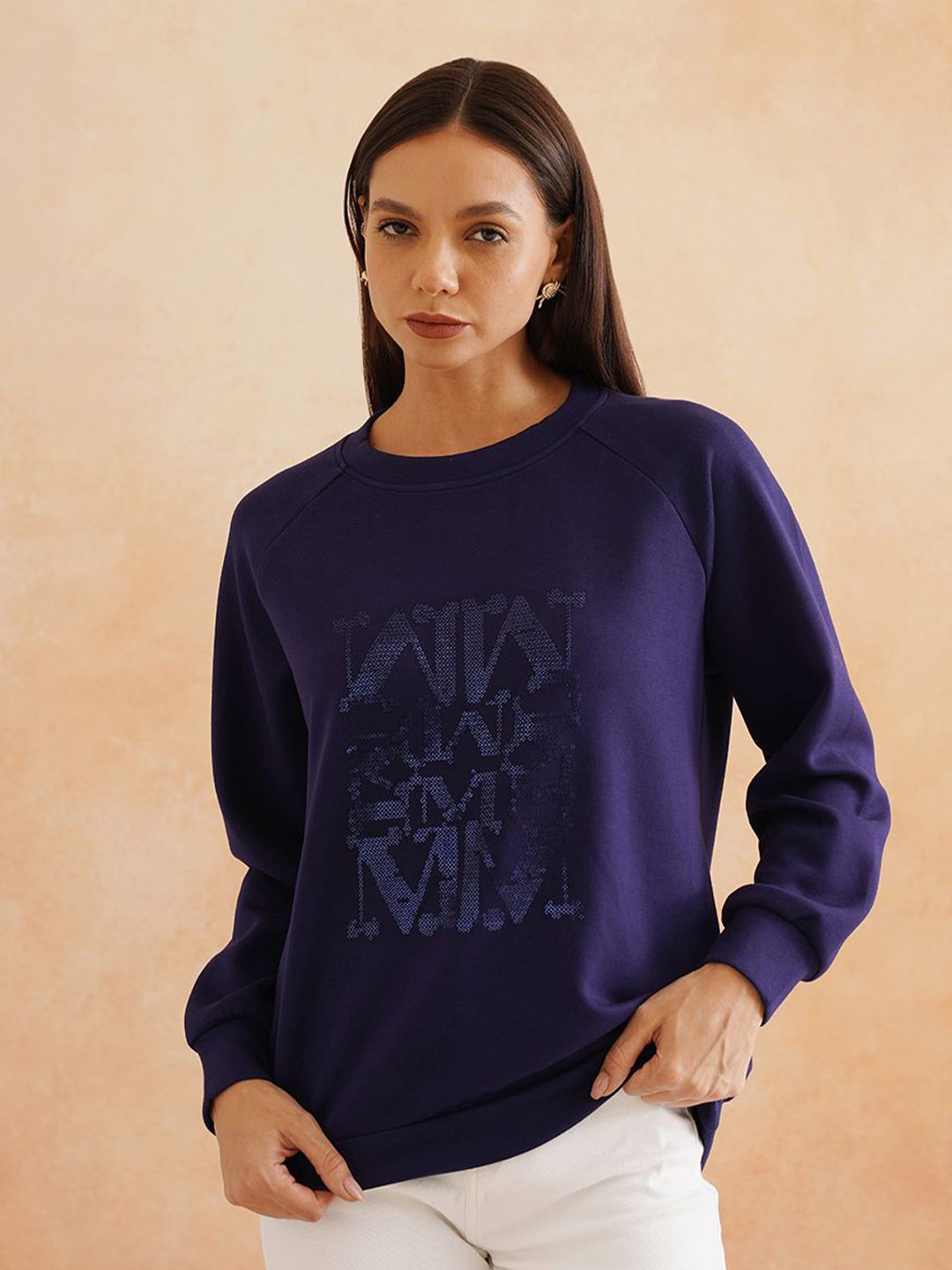 

Beatnik Women Sweatshirt, Blue