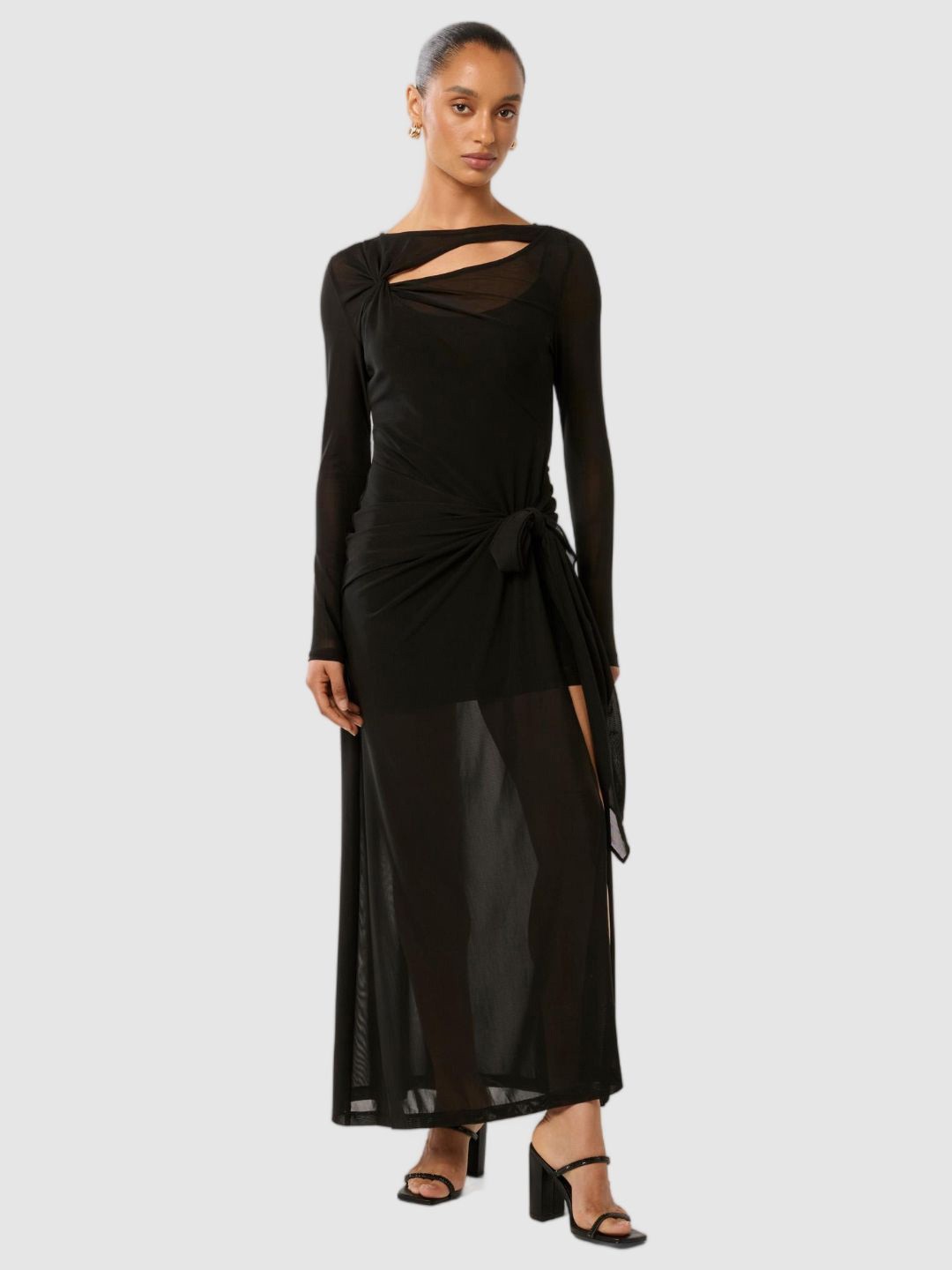 

Forever New A-Line Maxi Dress, Black