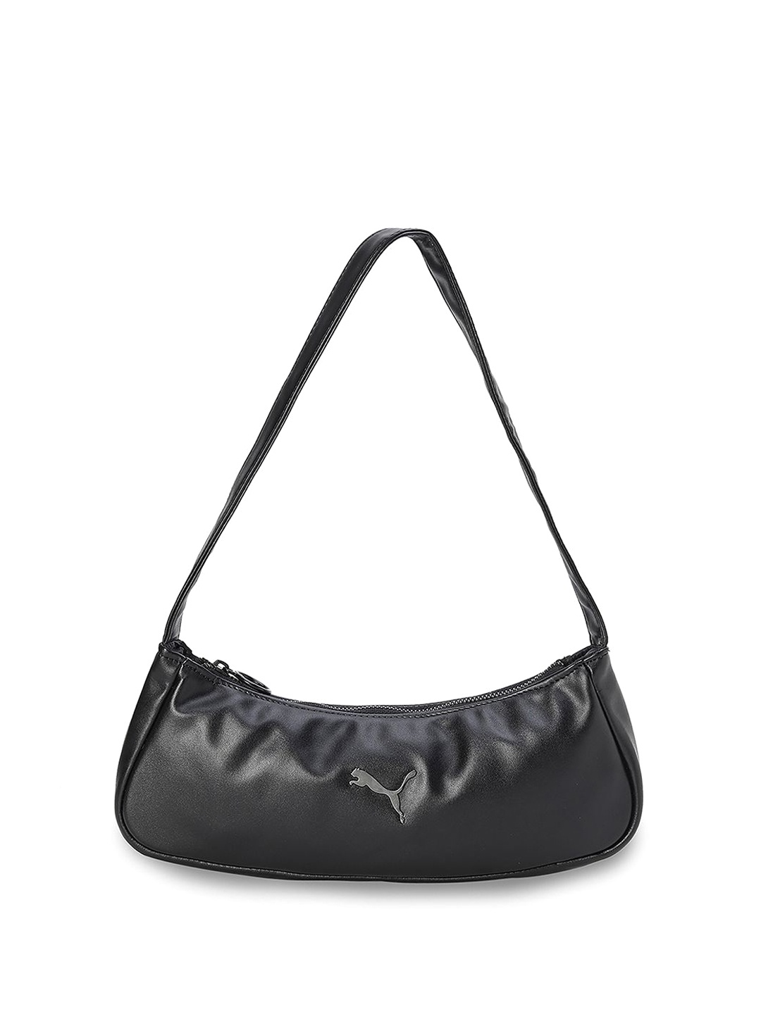

Puma PU Zen Women Brand Logo Printed Handbag, Black