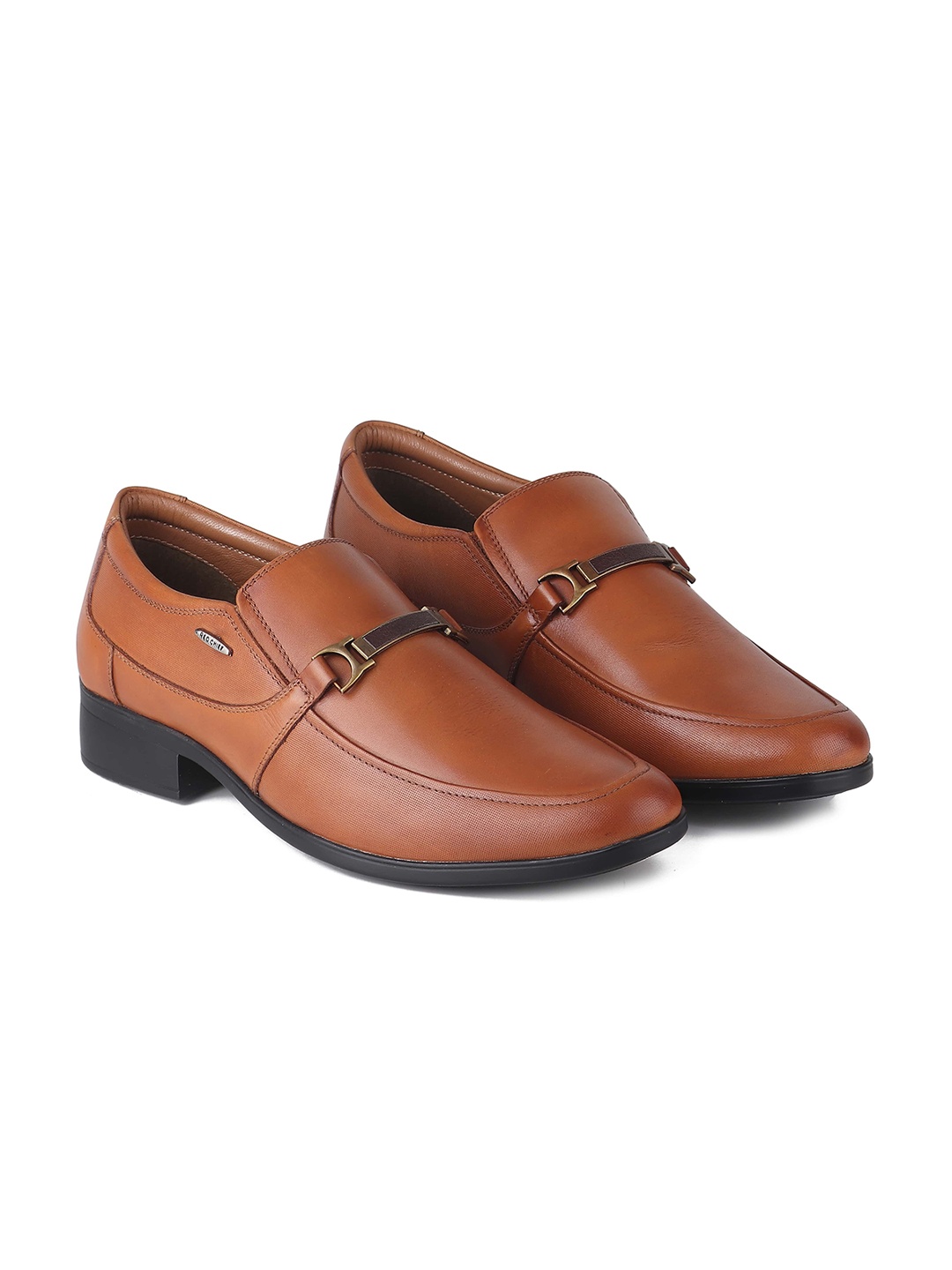 

Red Chief Men Leather Formal Slip On Shoes, Tan