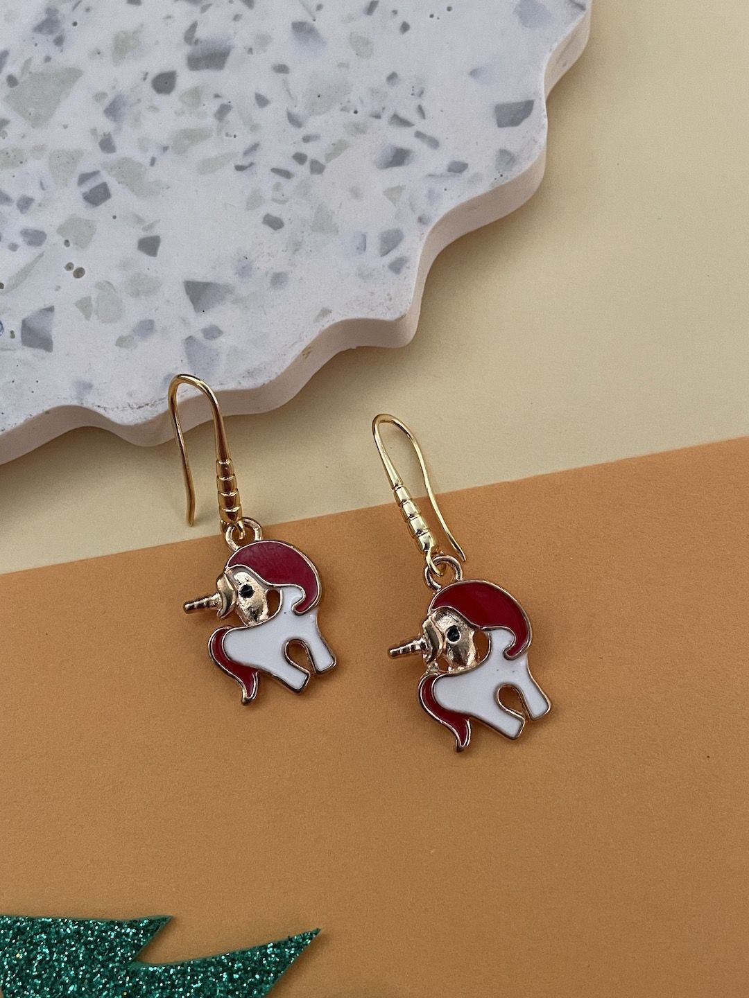 

Digital Dress Room Classic Drop Earrings, Gold