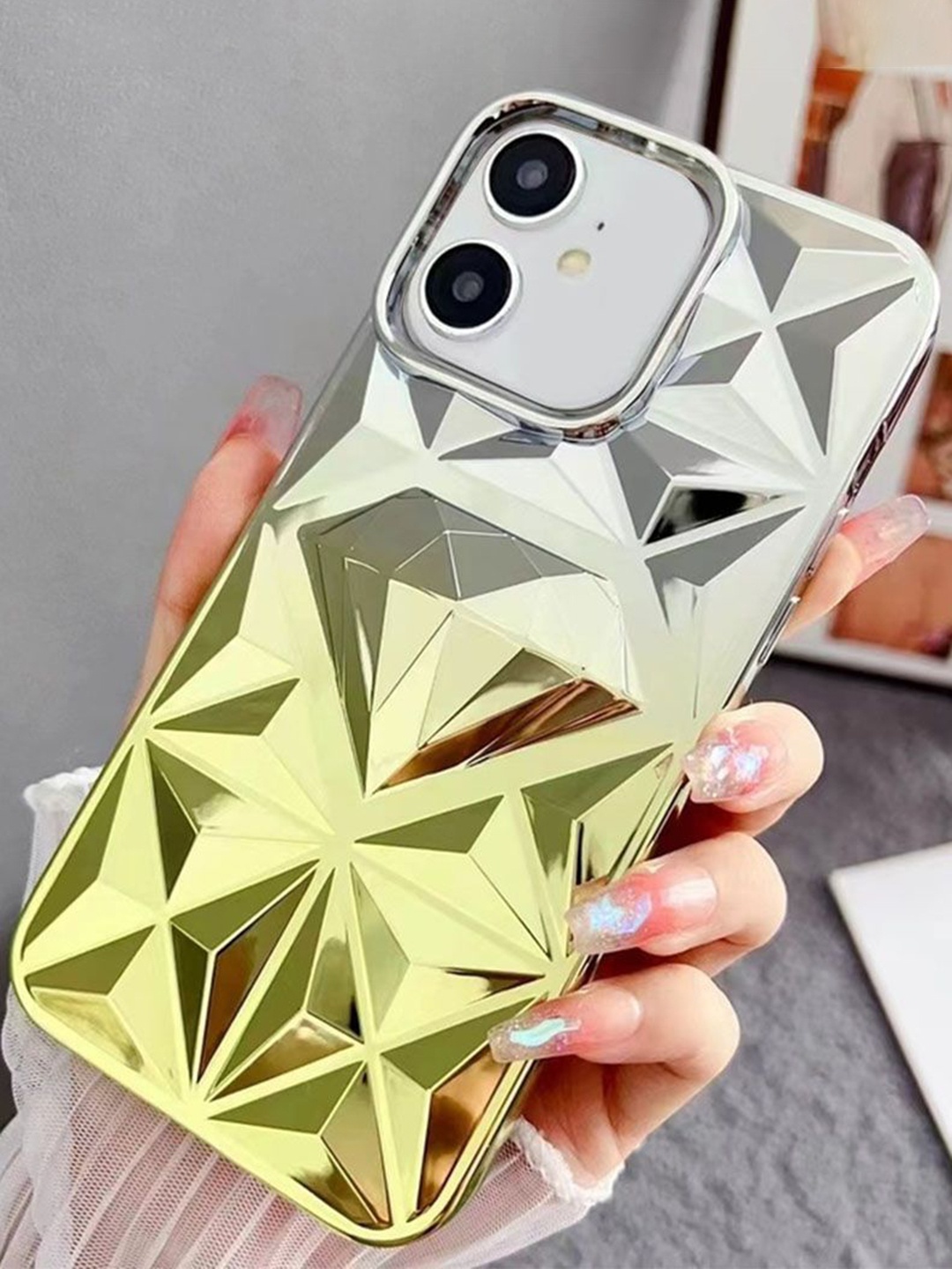 

Luxury Kase Conversational Printed iPhone 11 Back Case Mobile Accessories, Yellow