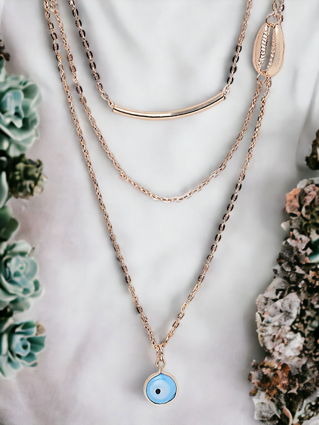 

DressBerry Layered Necklace, Gold