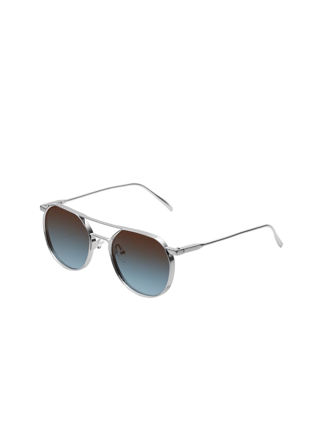 

SAM & MARSHALL Unisex Aviator Sunglasses with UV Protected Lens, Blue