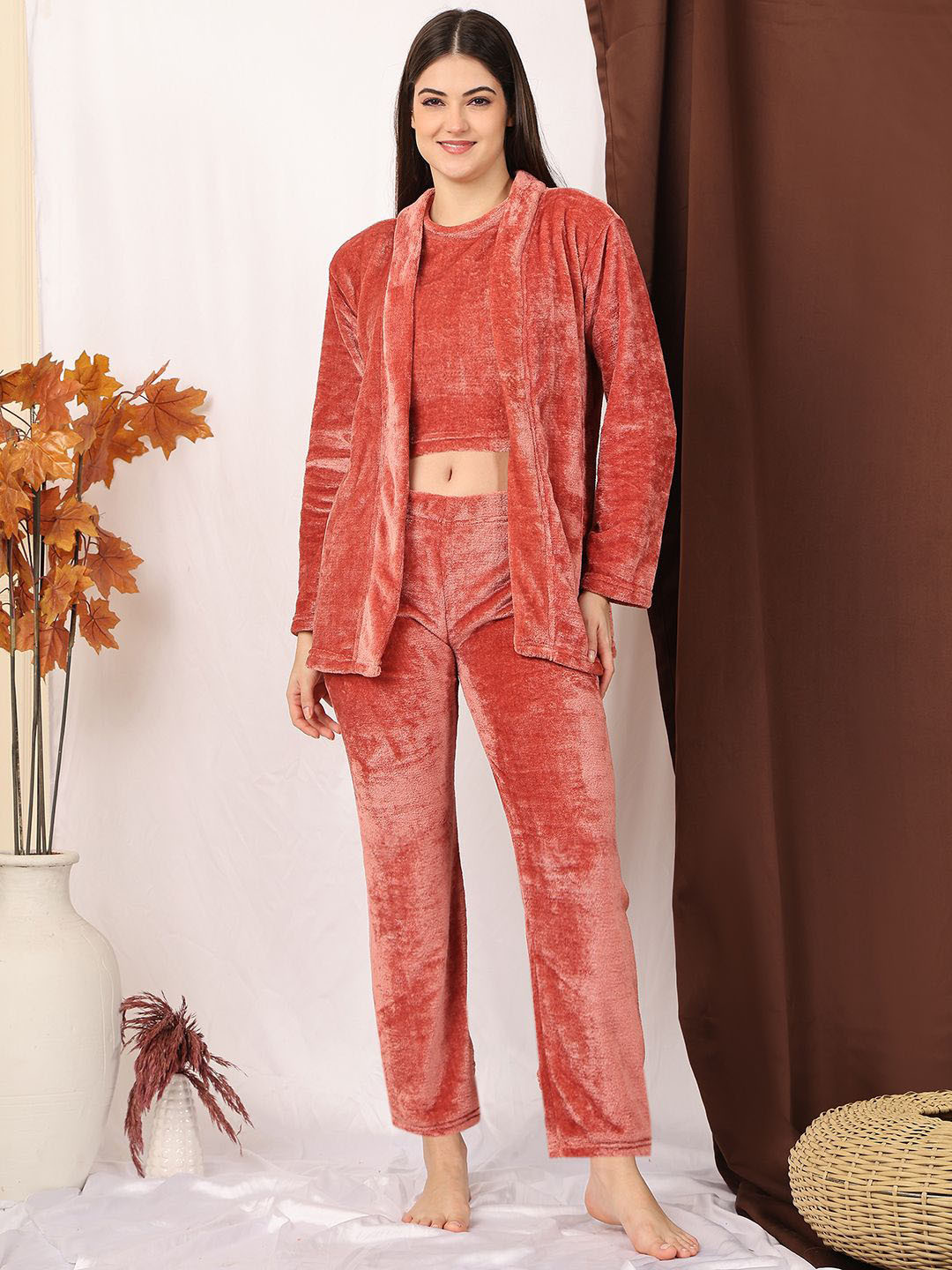 

NEUDIS Women Night suit, Rust