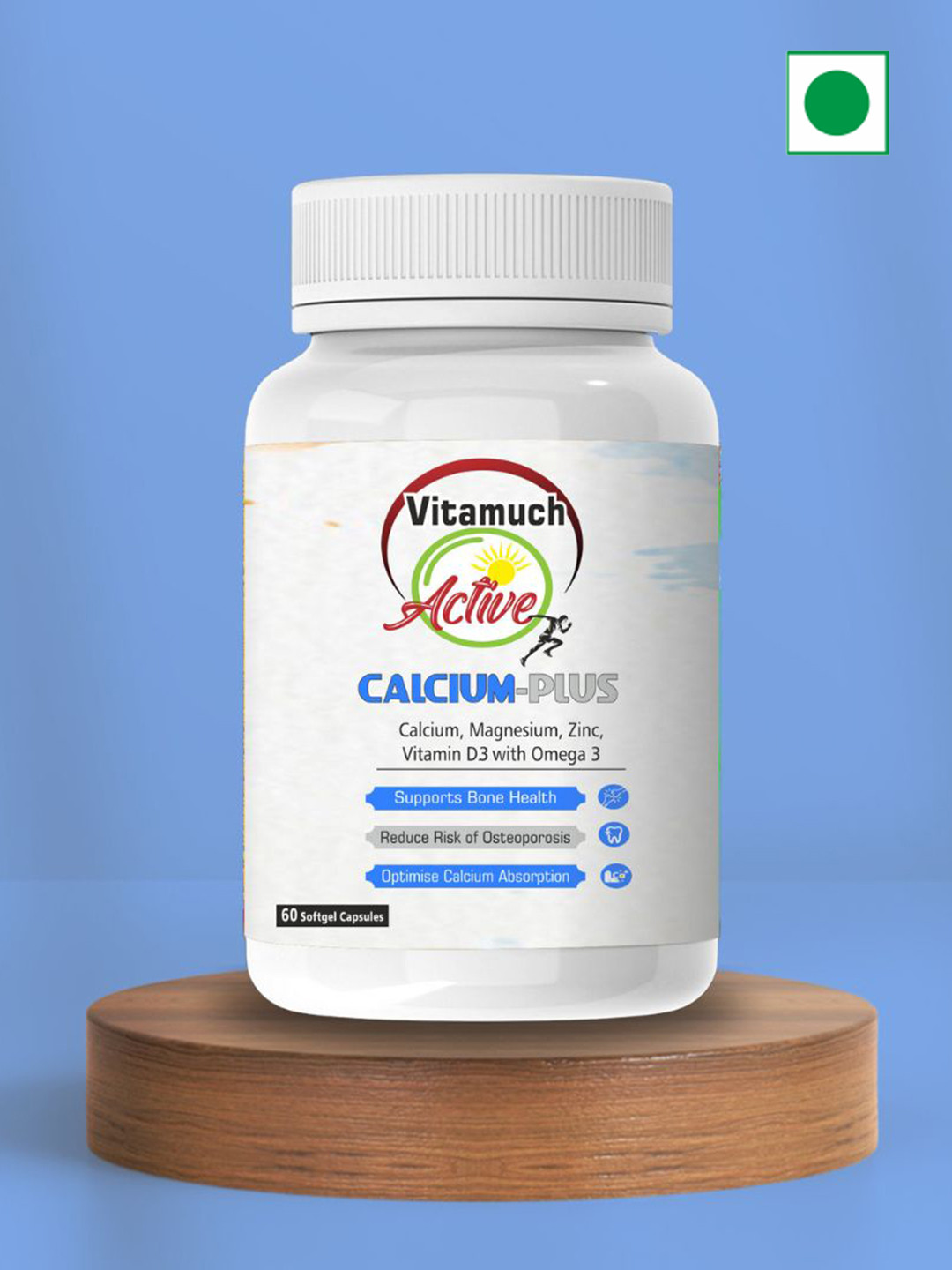 

Vitamuch Calcium-Plus Capsules - 60 N, Na