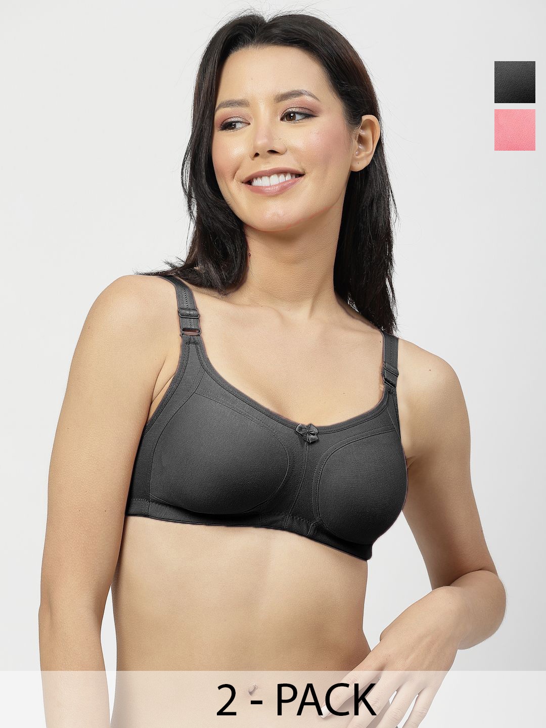 

SHYAM SONS FLAIR Bra Full Coverage, Black