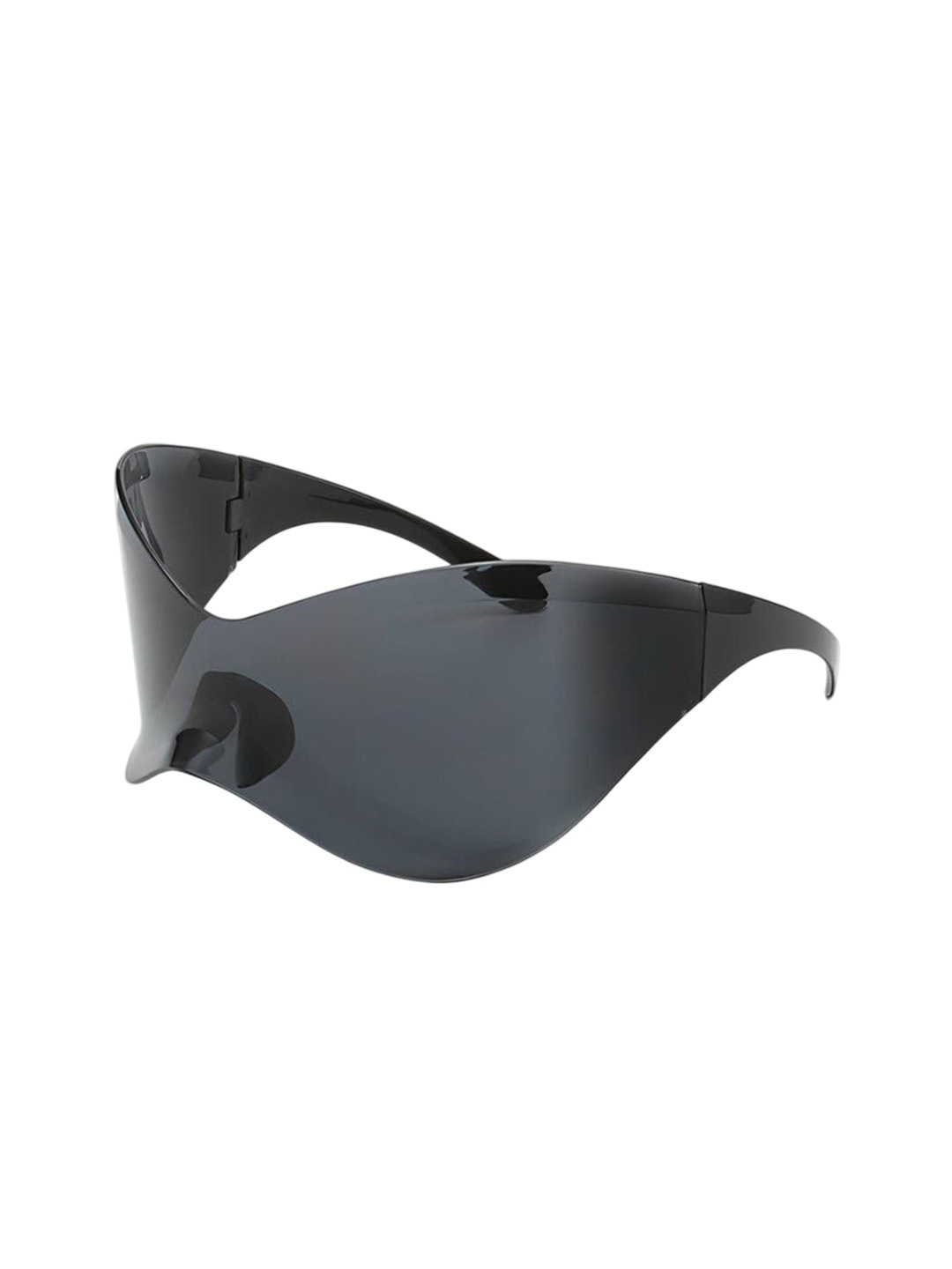 

Project Shades Unisex Oversized Sunglasses with UV Protected Lens, Black